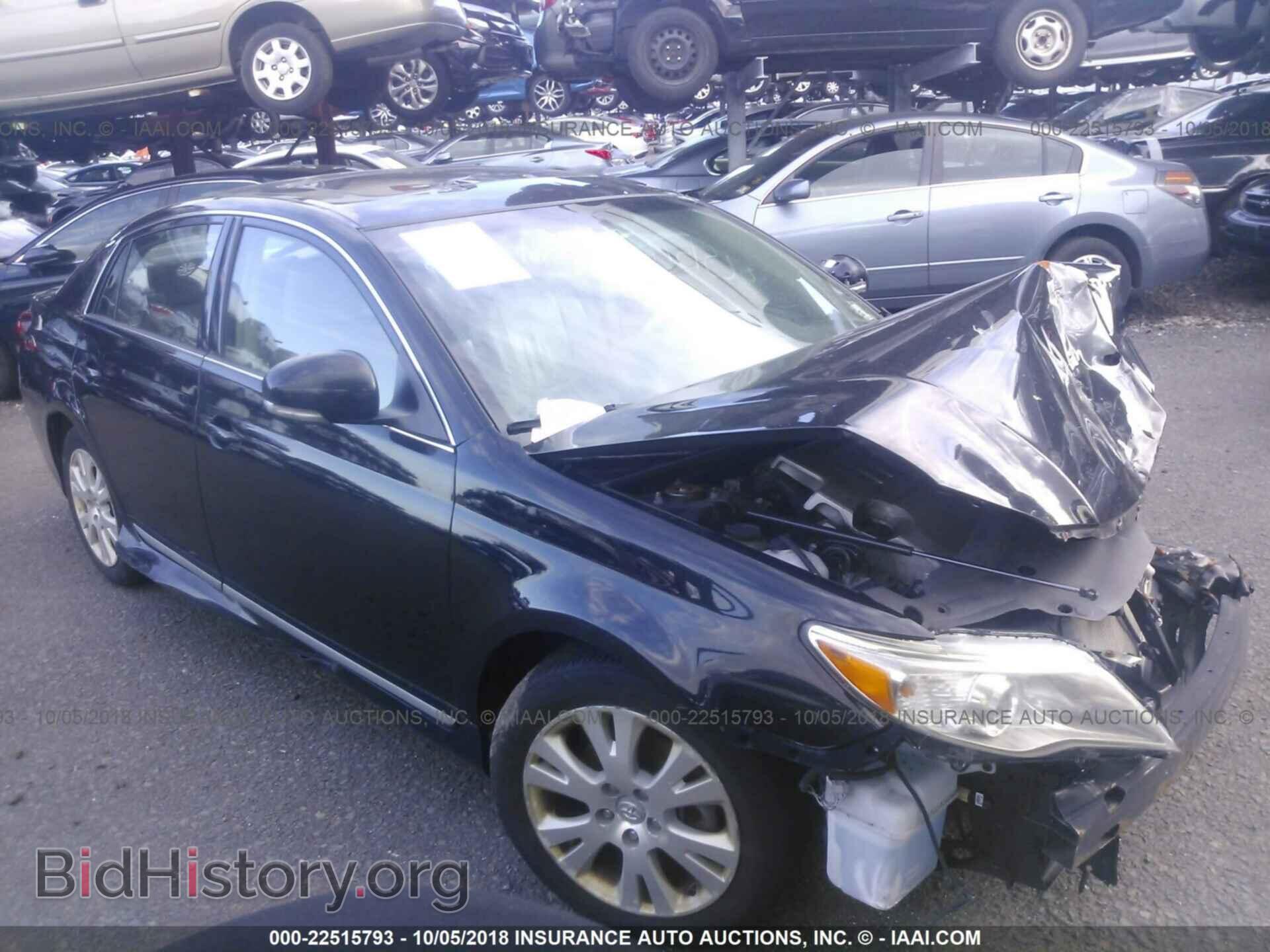 Фотография 4T1BK3DB3BU439863 - Toyota Avalon 2011