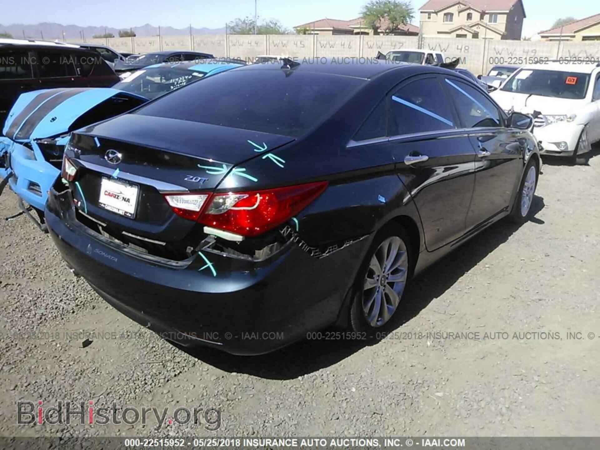 2012 Hyundai Sonata - VIN: 5NPEC4AB5CH437312 - Фото 4