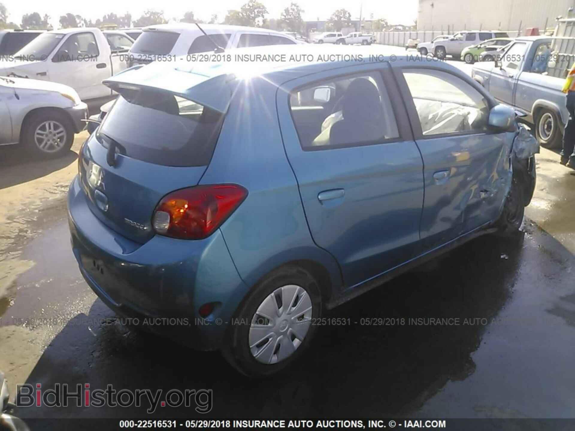 2015 Mitsubishi Mirage - VIN: ML32A3HJ1FH010022 - Фото 4