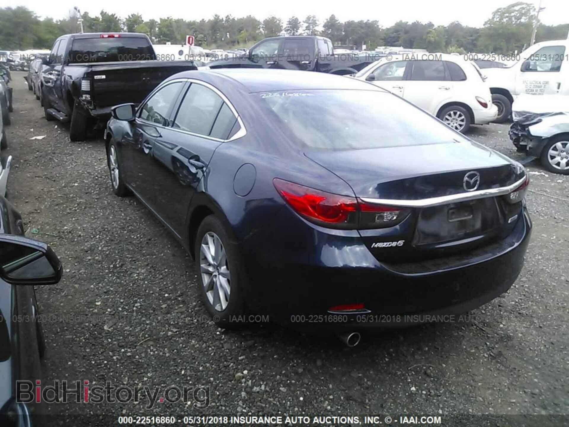 2015 Mazda 6 - VIN: JM1GJ1U5XF1201348 - Фото 3