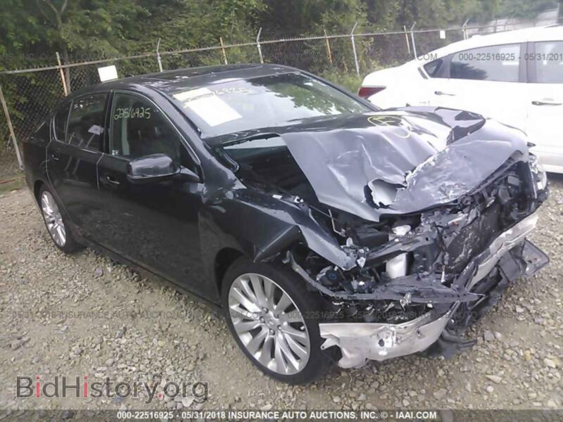 2014 Acura RLX (VIN JH4KC1F52EC002796) — фото 1 из 10, IAAI, повреждение: передняя часть
