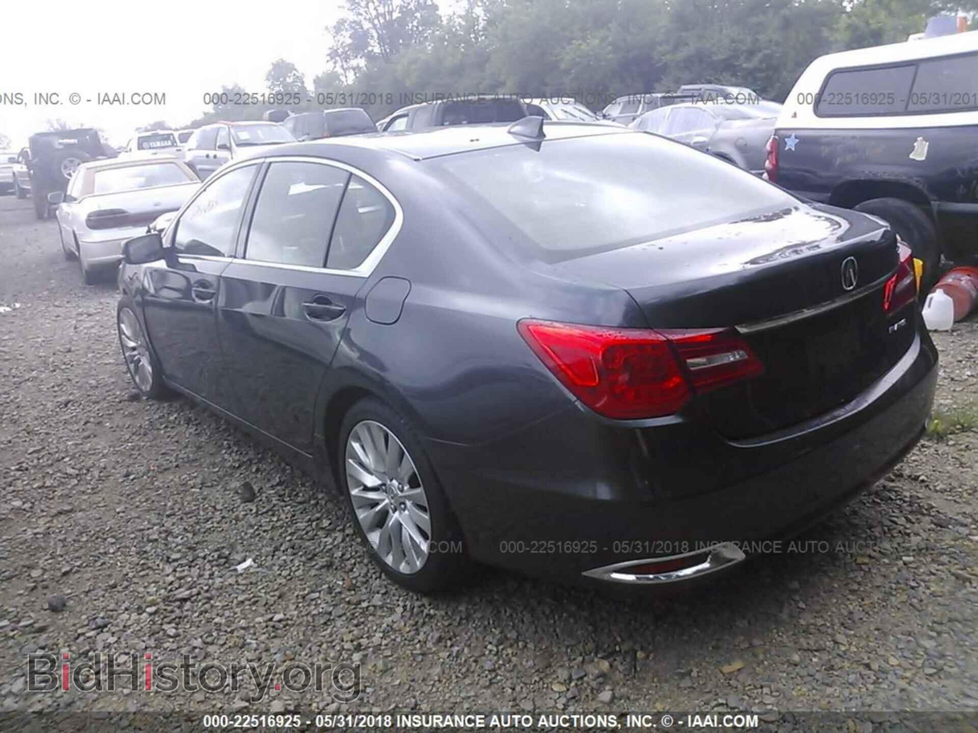 2014 Acura Rlx - VIN: JH4KC1F52EC002796 - Photo 3