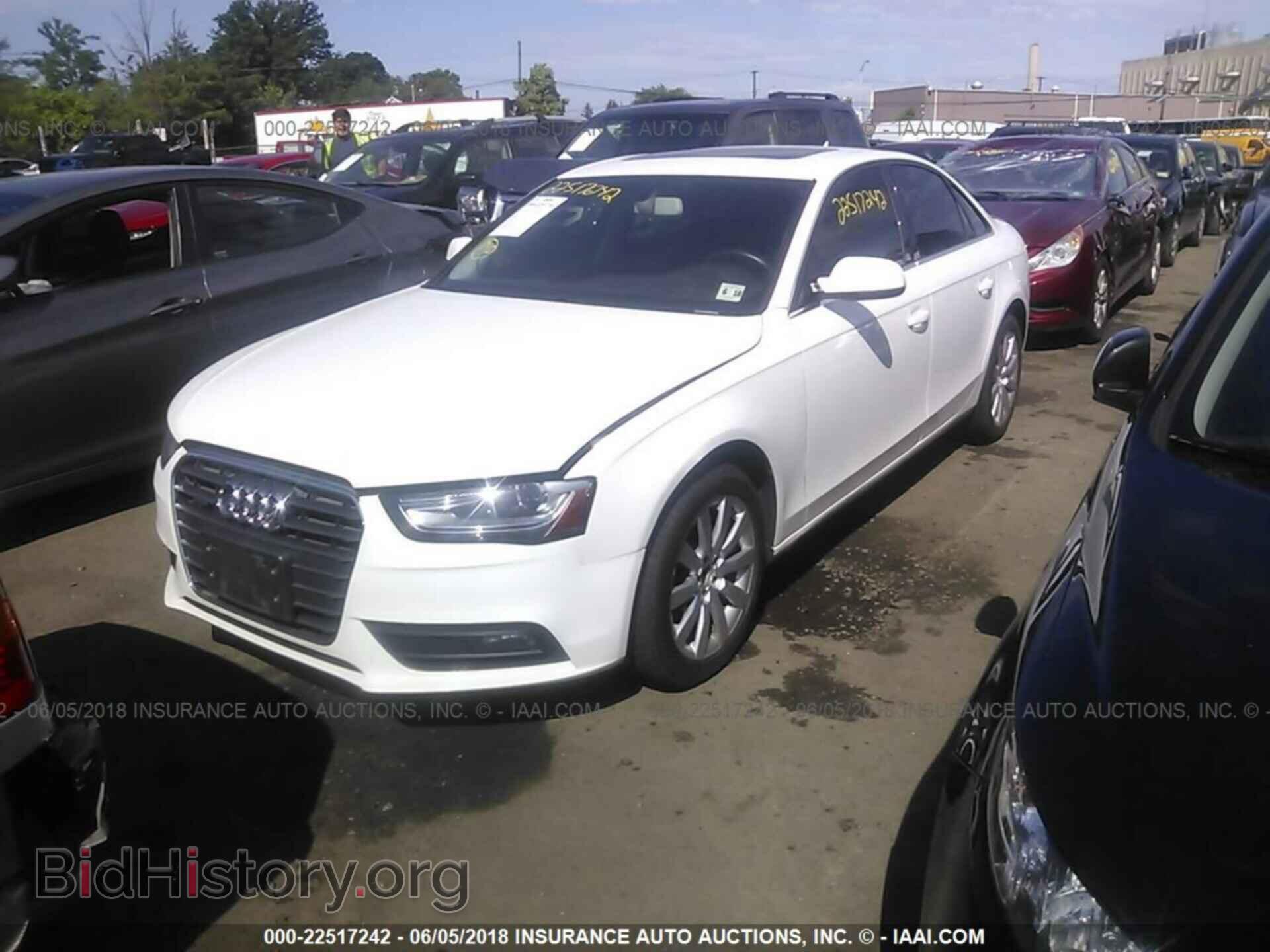 2013 Audi A4 - VIN: WAUBFAFL9DN048424 - Photo 2