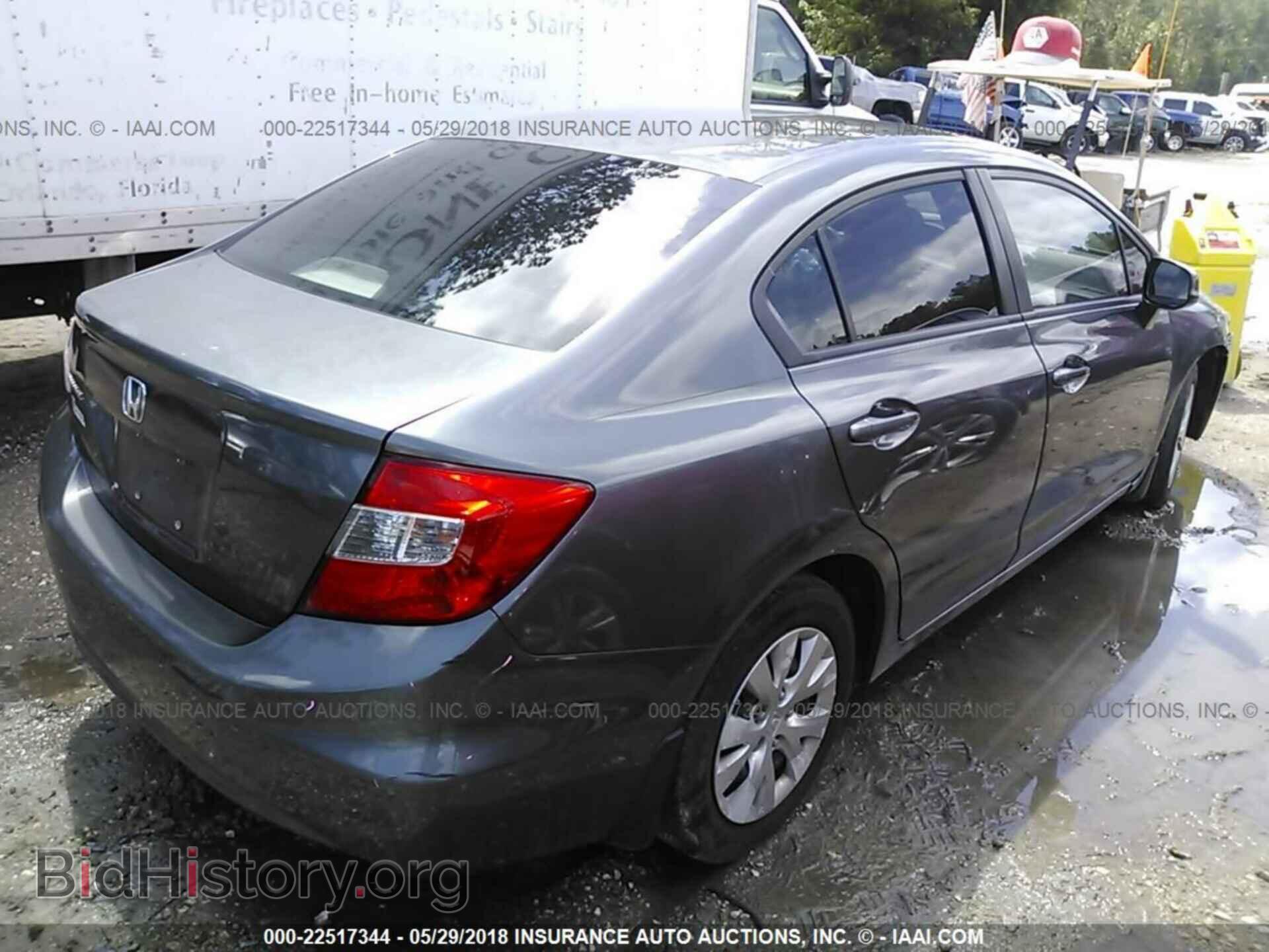 2012 Honda CIVIC (VIN 19XFB2F59CE034873) — фото 4 из 10