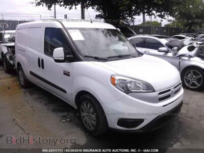 2017 RAM PROMASTER, white — VIN ZFBERFBB0H6H29885, IAAI