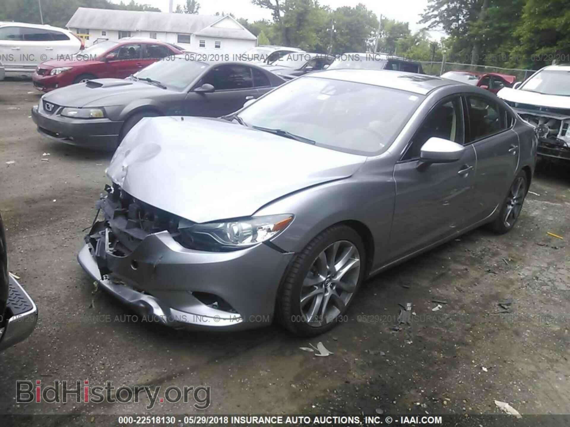 2015 Mazda 6 - VIN: JM1GJ1W59F1188573 - Фото 2