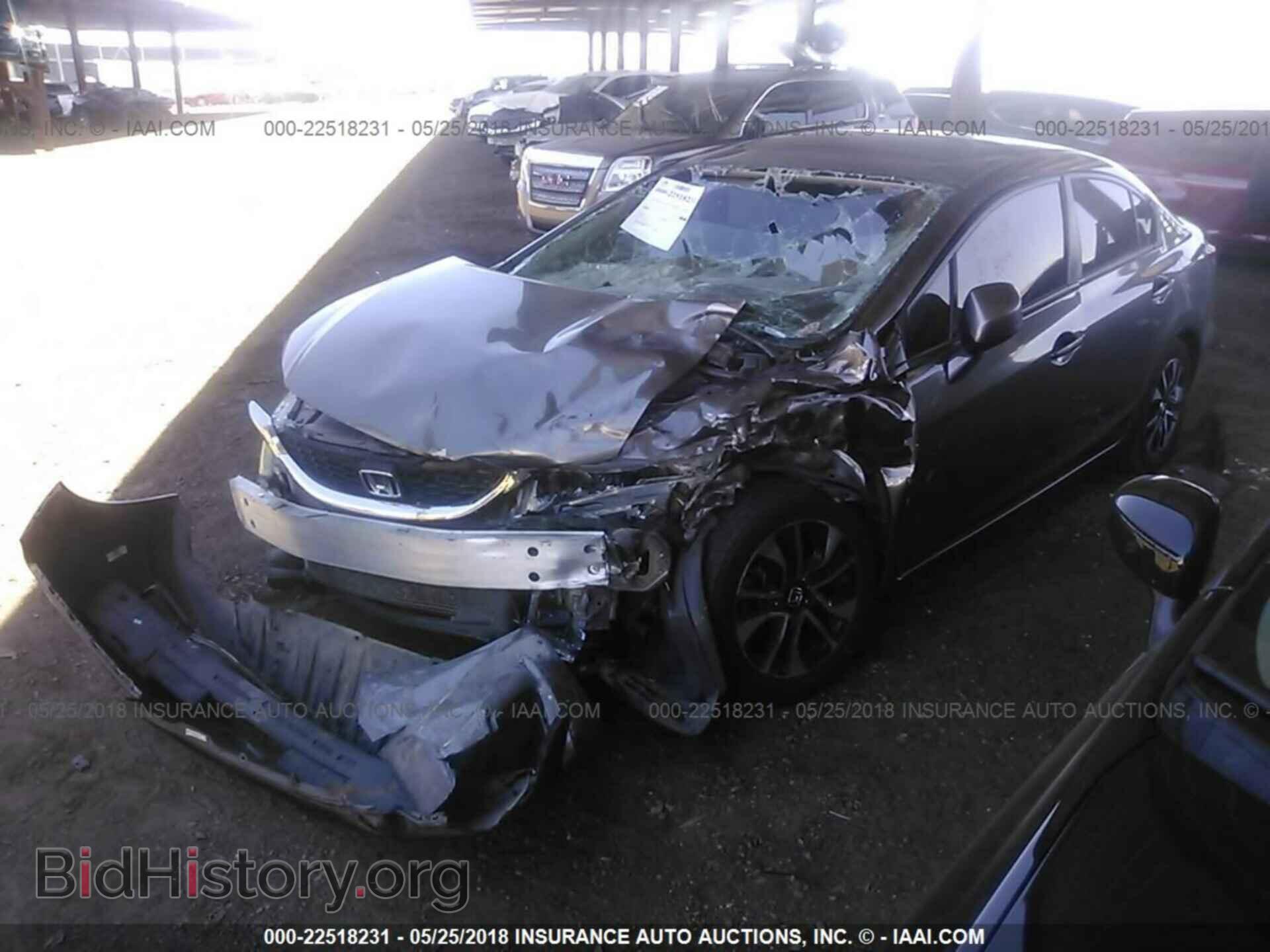 2013 Honda Civic - VIN: 2HGFB2F81DH543549 - Photo 2