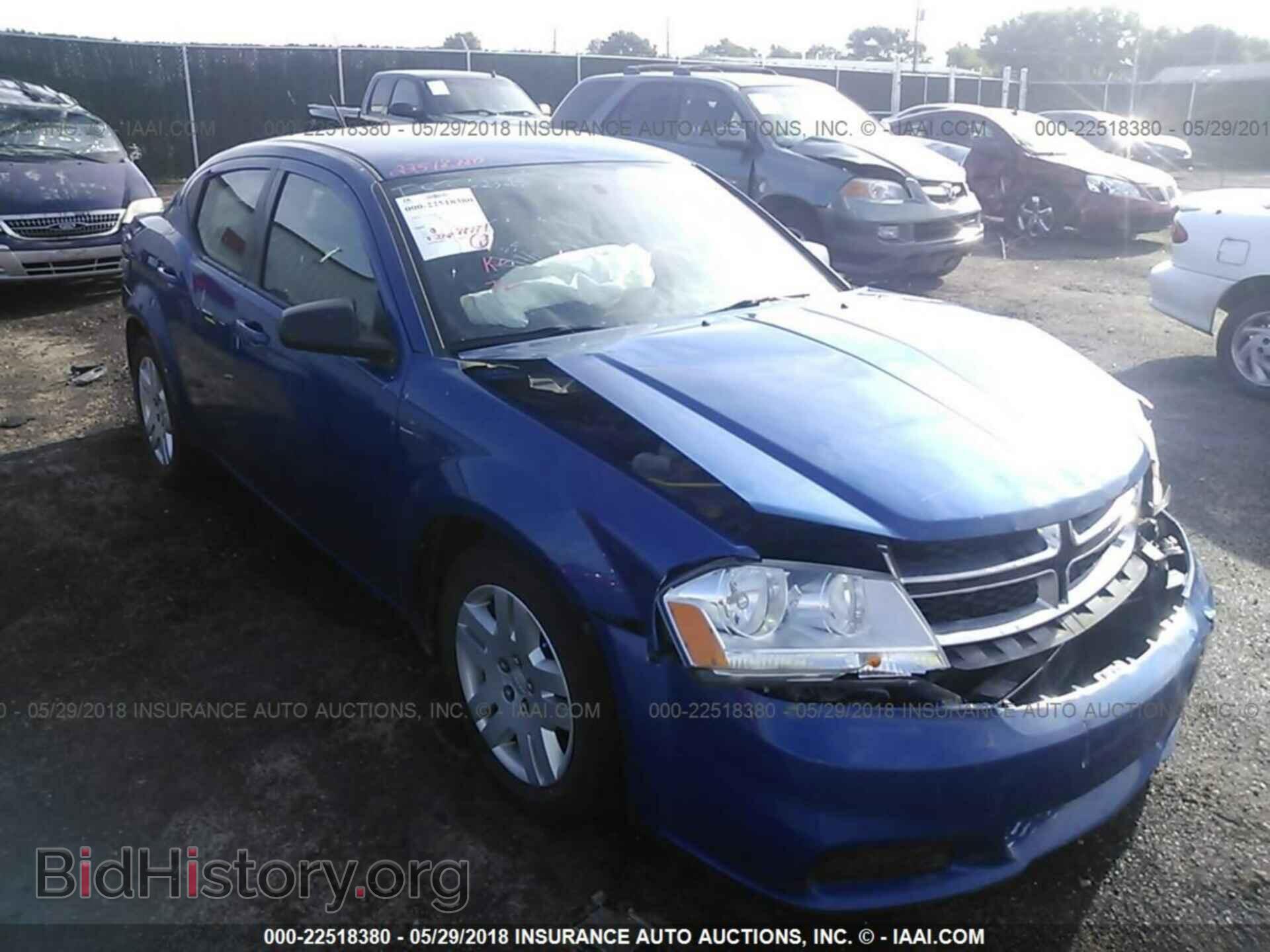 Фотография 1C3CDZAB4DN684327 - Dodge Avenger 2013