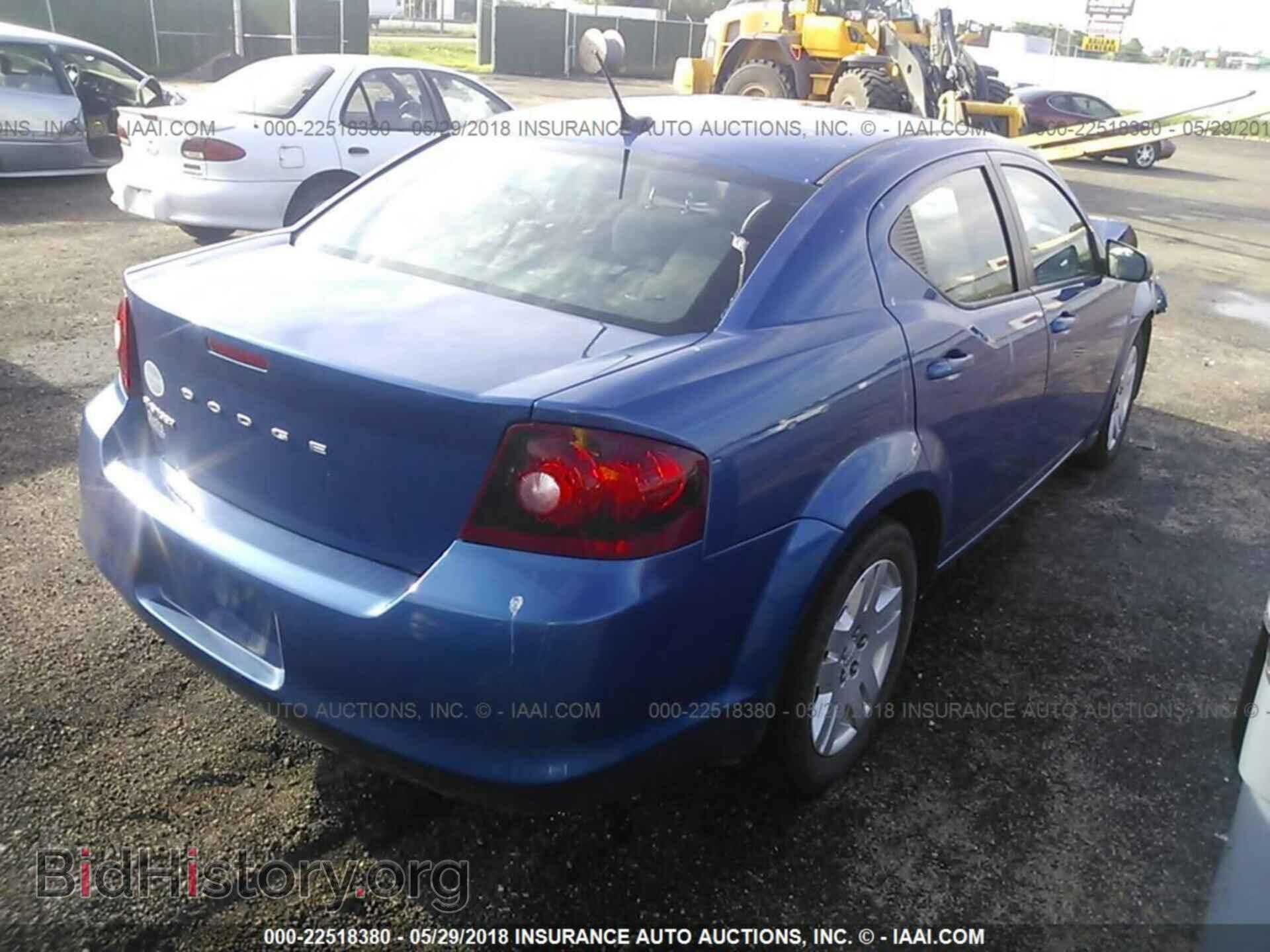 2013 Dodge Avenger - VIN: 1C3CDZAB4DN684327 - Фото 4