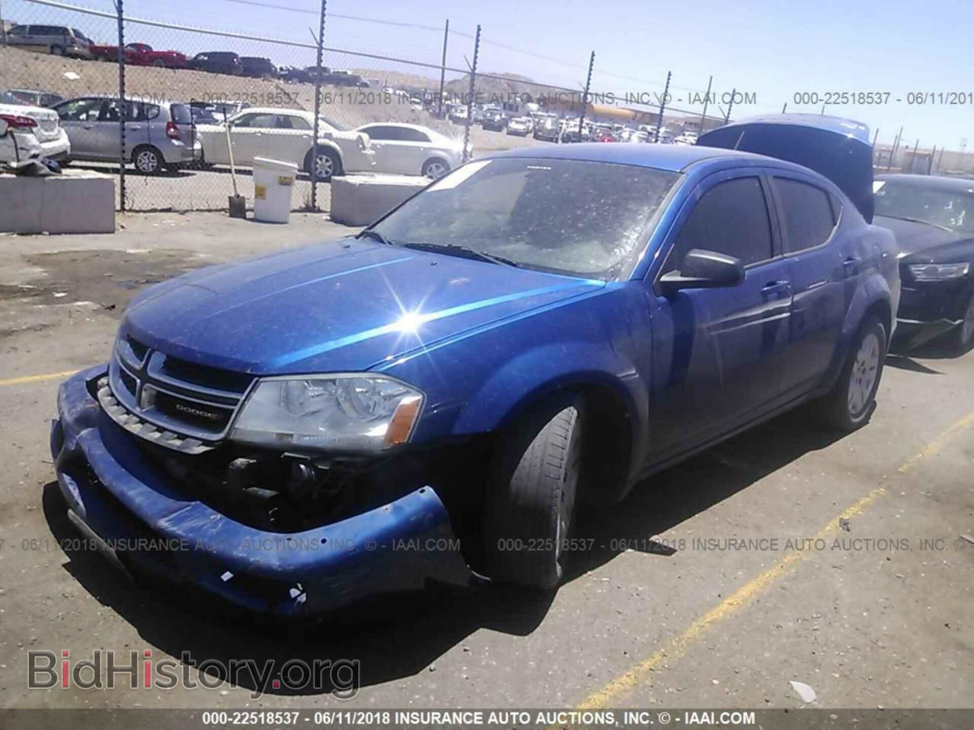 2013 Dodge Avenger - VIN: 1C3CDZAB7DN721001 - Фото 2