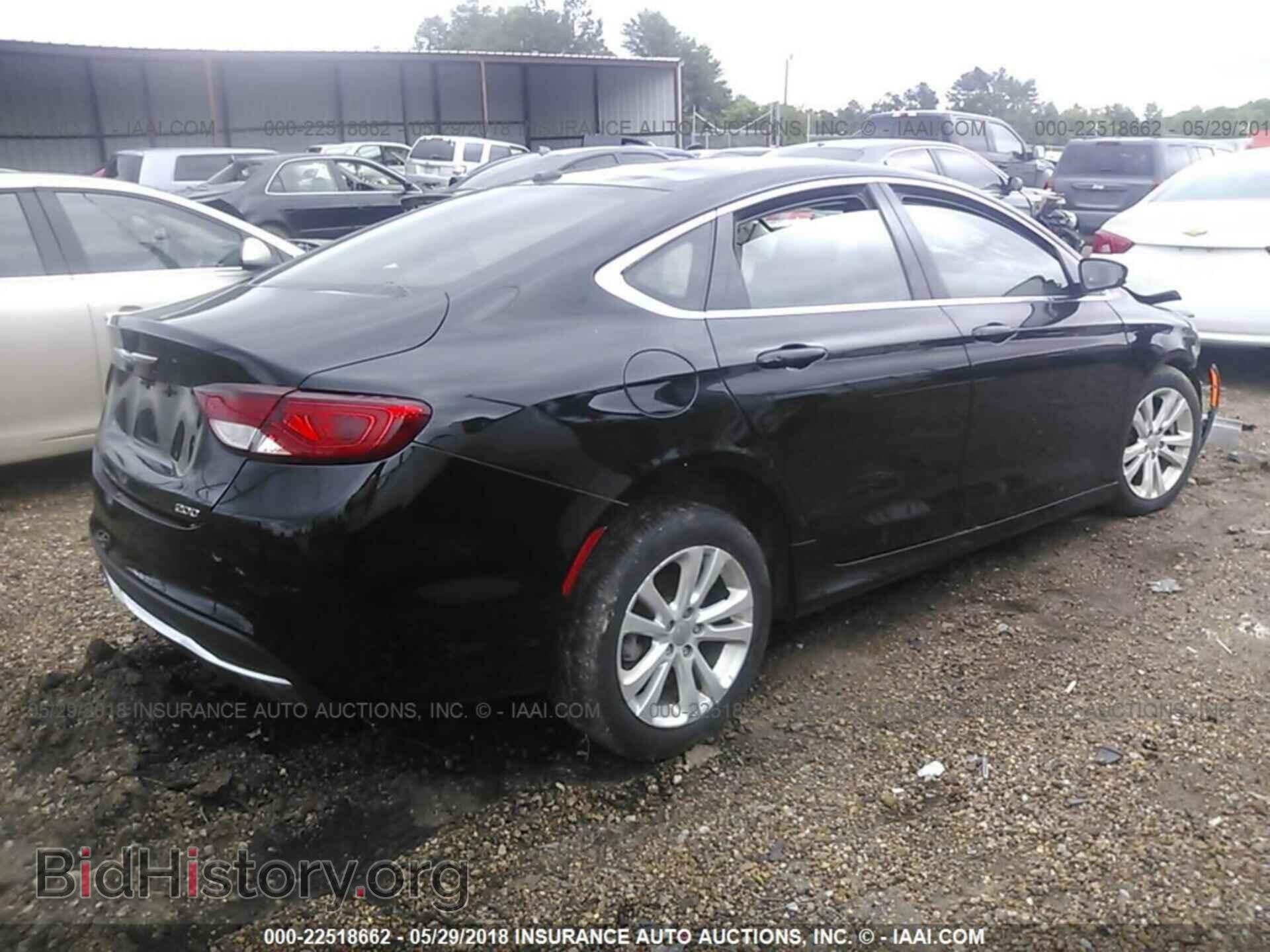 2015 Chrysler 200 - VIN: 1C3CCCAB9FN758392 - Фото 4
