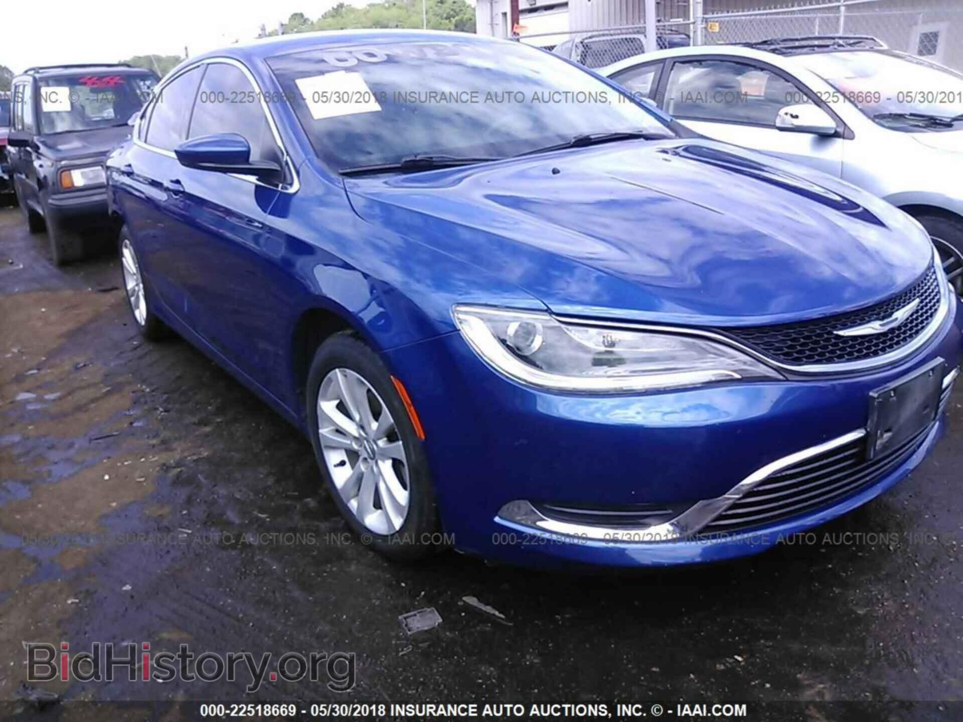 Фотография 1C3CCCAB1FN685972 - Chrysler 200 2015