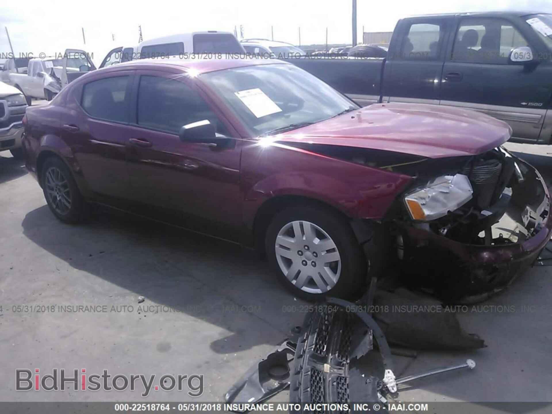 Photo 1C3CDZAB4EN219435 - Dodge Avenger 2014