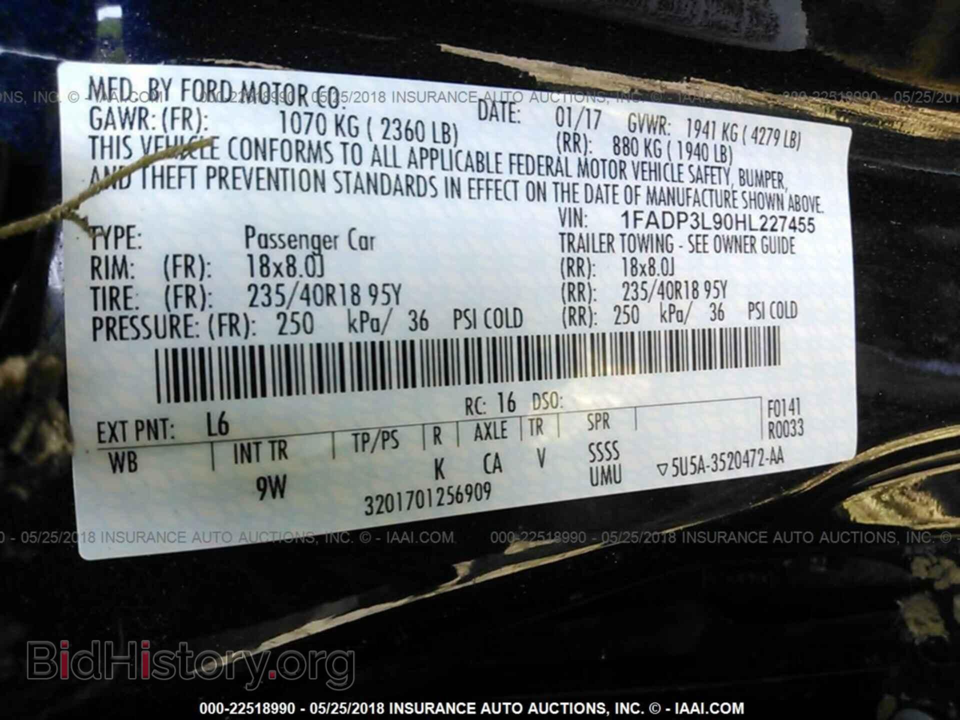 2017 Ford Focus - VIN: 1FADP3L90HL227455 - Photo 9