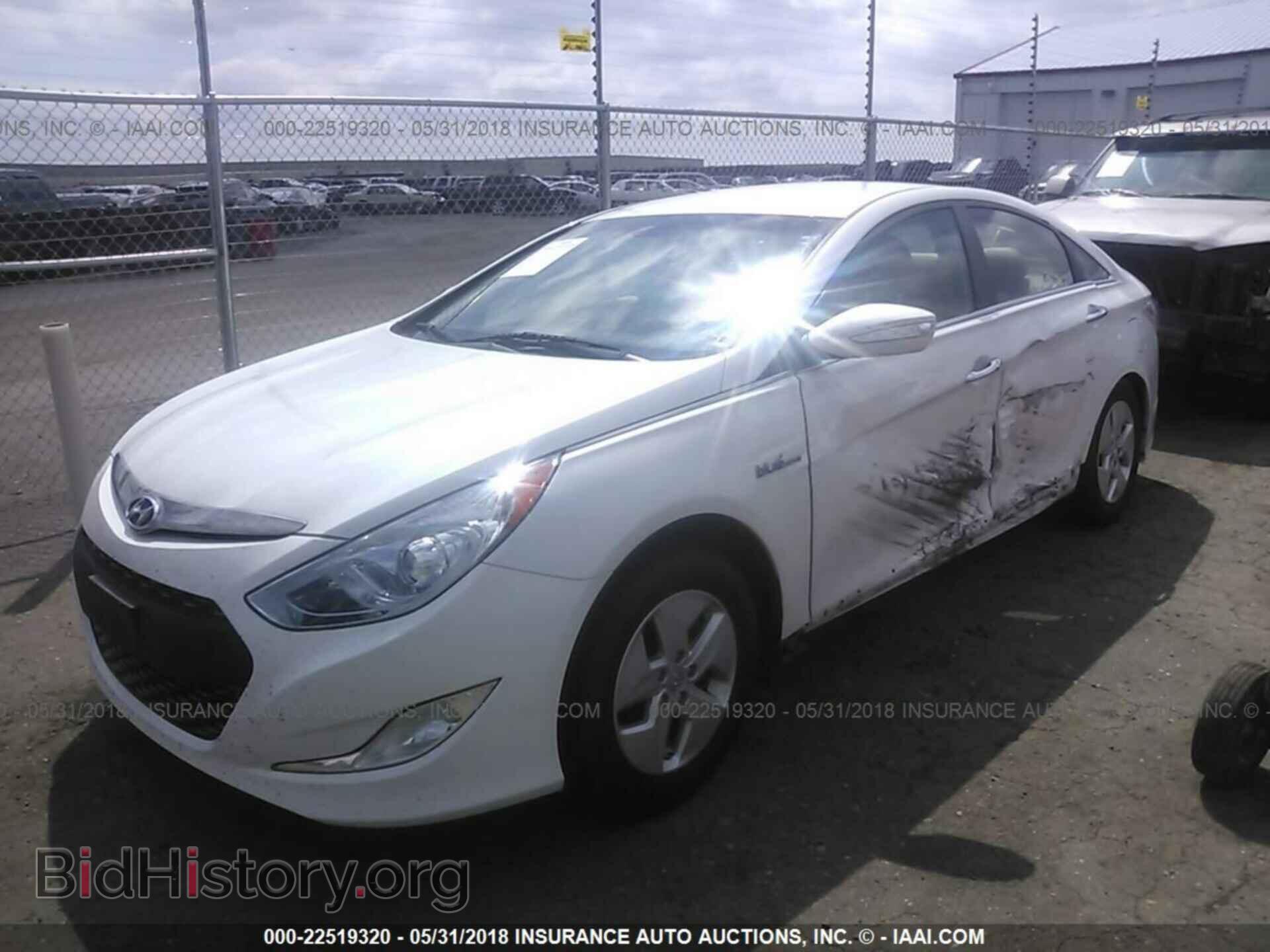 2012 Hyundai Sonata - VIN: KMHEC4A44CA055034 - Фото 2