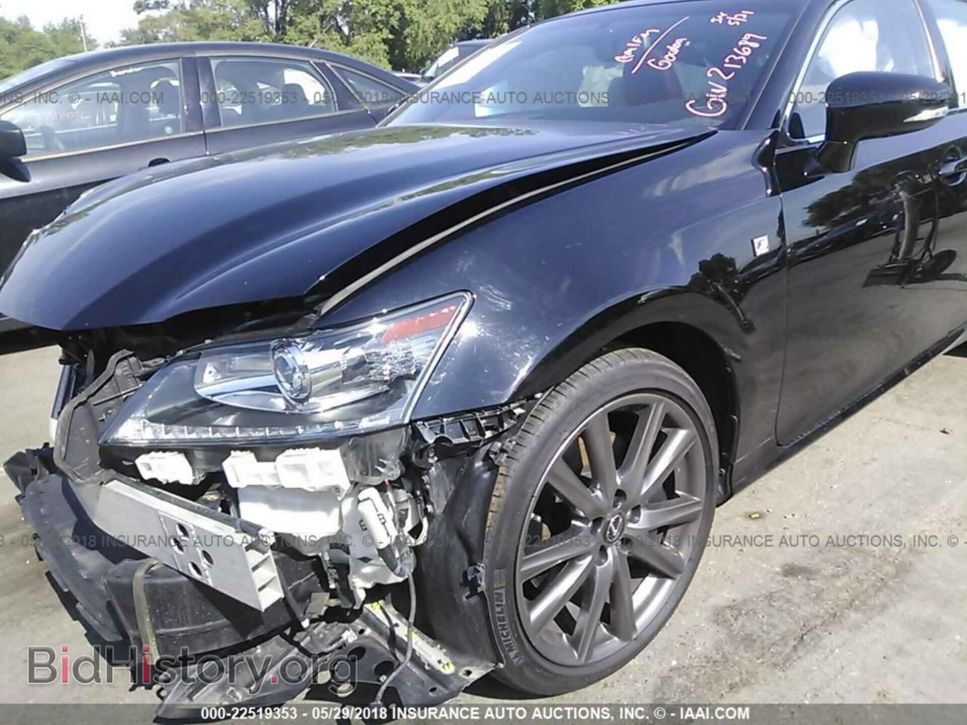 2015 Lexus Gs - VIN: JTHCE1BL9FA003251 - Фото 2