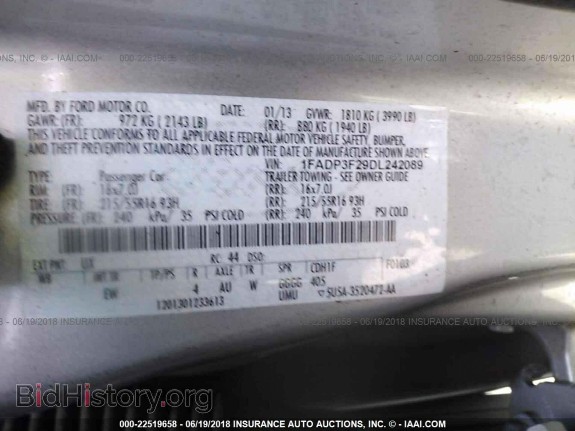 2013 Ford Focus - VIN: 1FADP3F29DL242089 - Photo 9