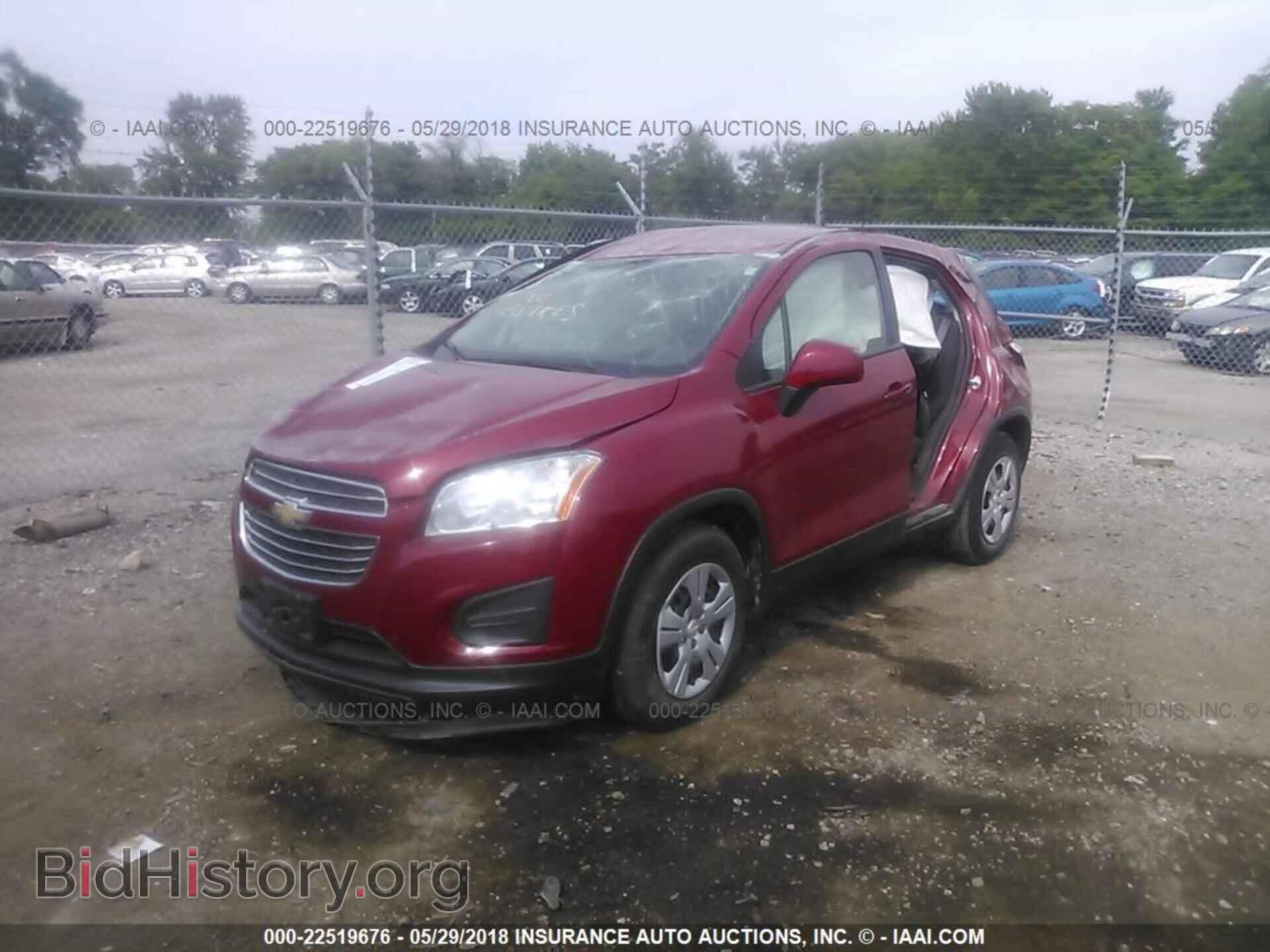 2015 Chevrolet Trax - VIN: KL7CJKSB1FB166364 - Photo 2