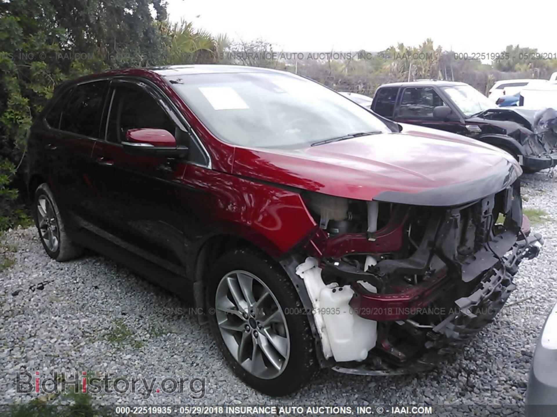 Фотография 2FMPK3K82FBB19670 - Ford Edge 2015