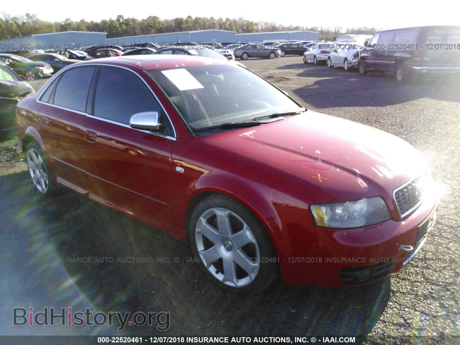 Photo WAUPL68E74A247392 - AUDI S4 2004