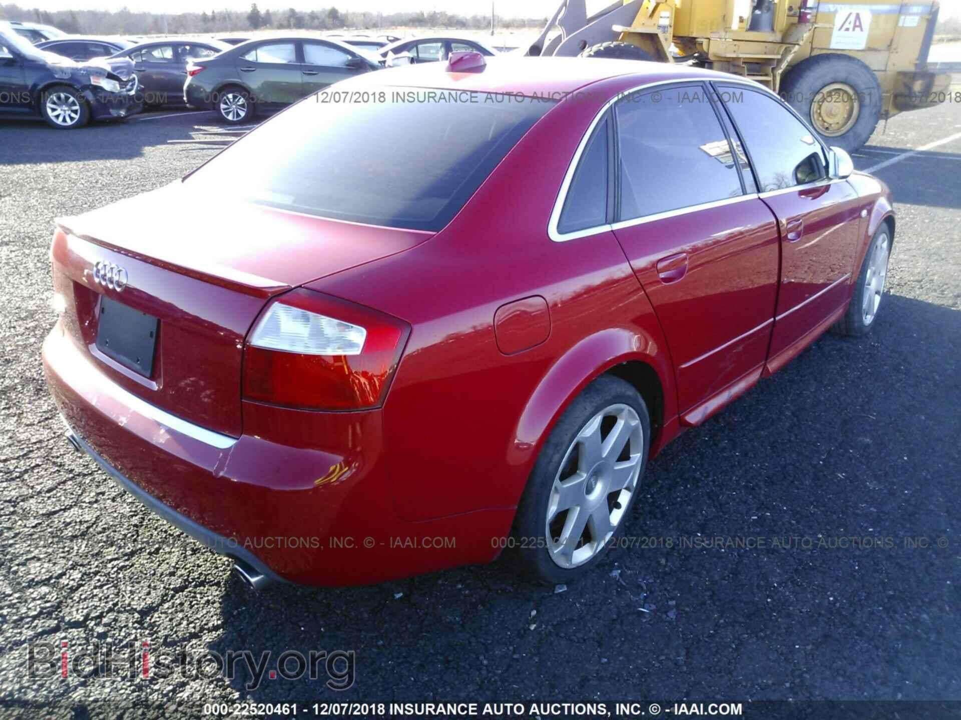 2004 AUDI S4 - VIN: WAUPL68E74A247392 - Фото 4