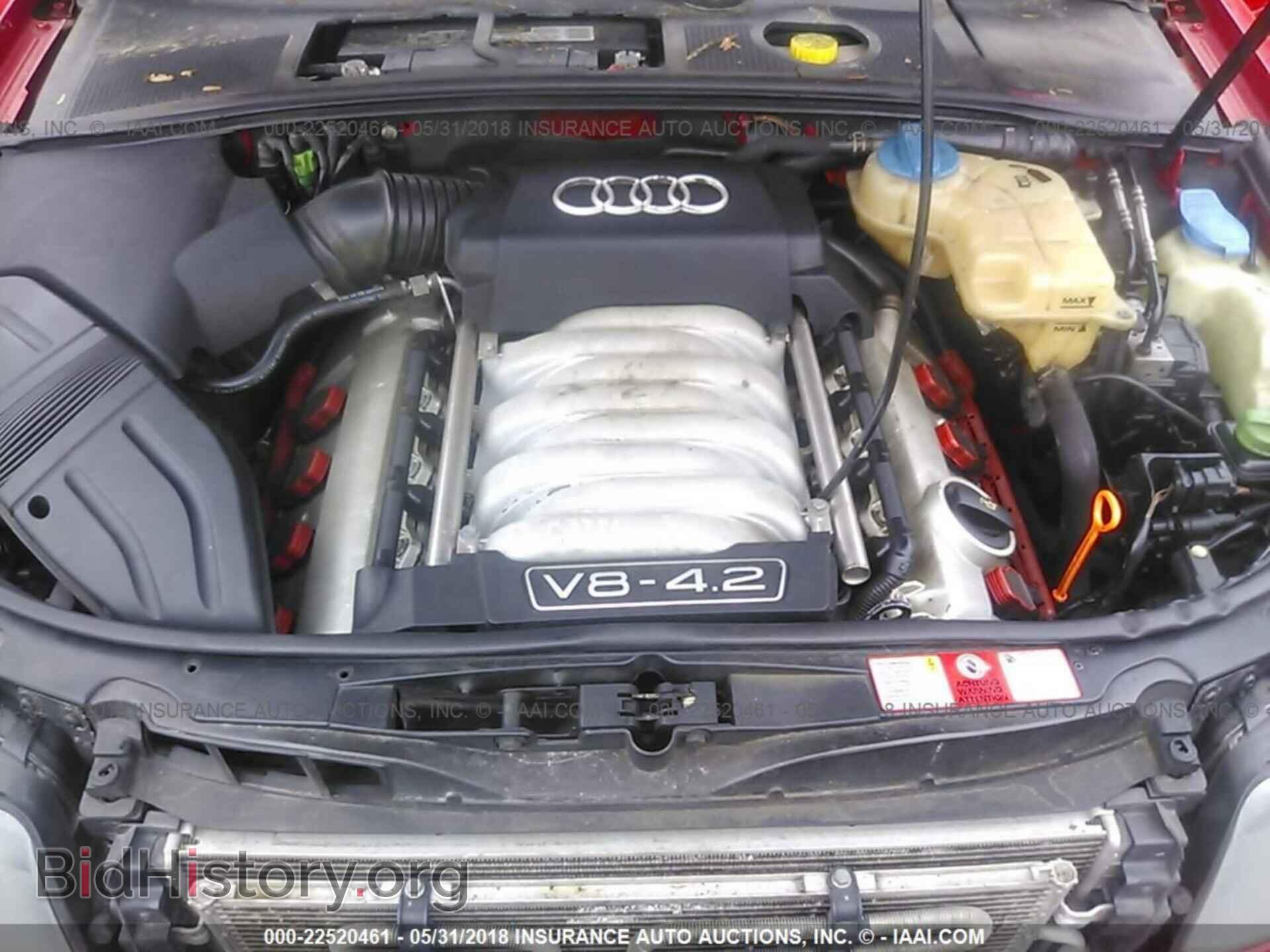 2004 AUDI S4 - VIN: WAUPL68E74A247392 - Фото 10