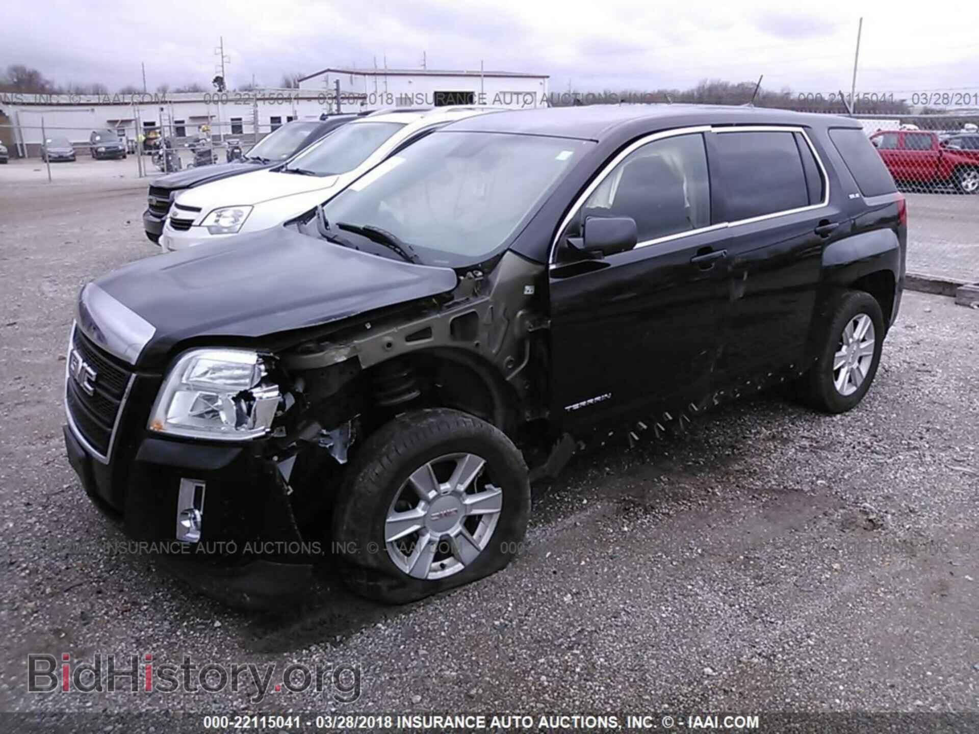 2013 GMC TERRAIN - VIN: 2GKALMEK8D6387332 - Photo 2
