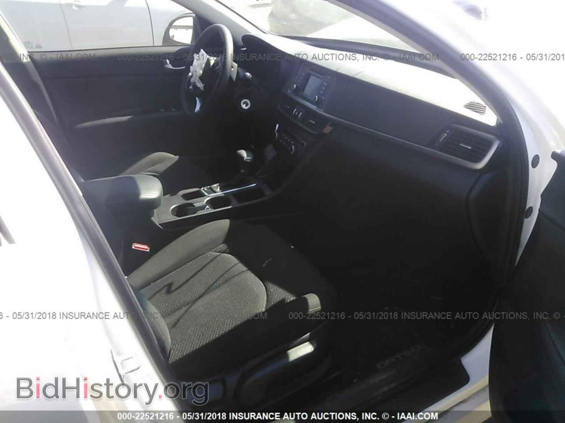 2016 Kia Optima - VIN: KNAGT4L33G5101420 - Фото 5