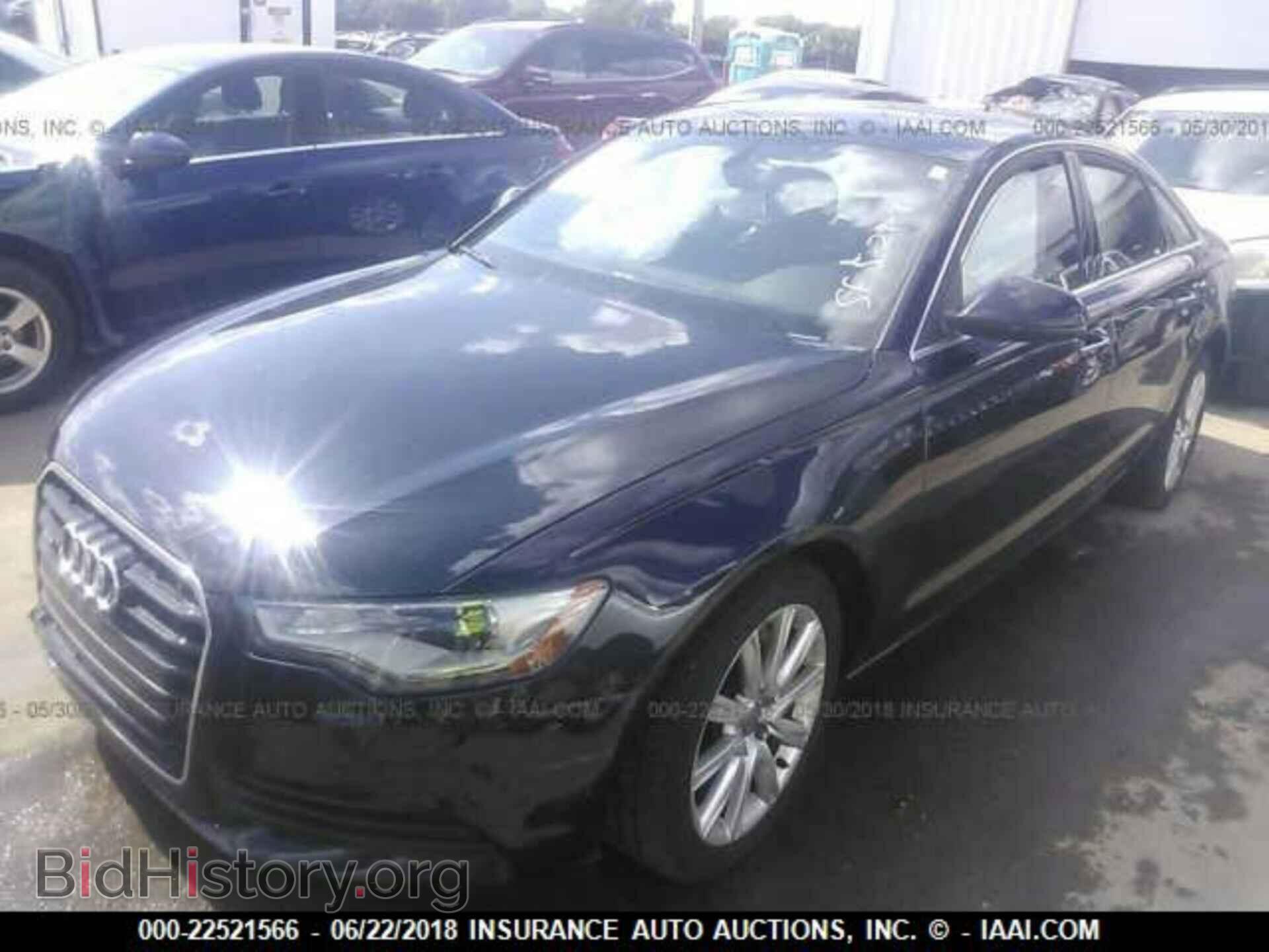 2014 Audi A6 - VIN: WAUGFAFC4EN138054 - Photo 2