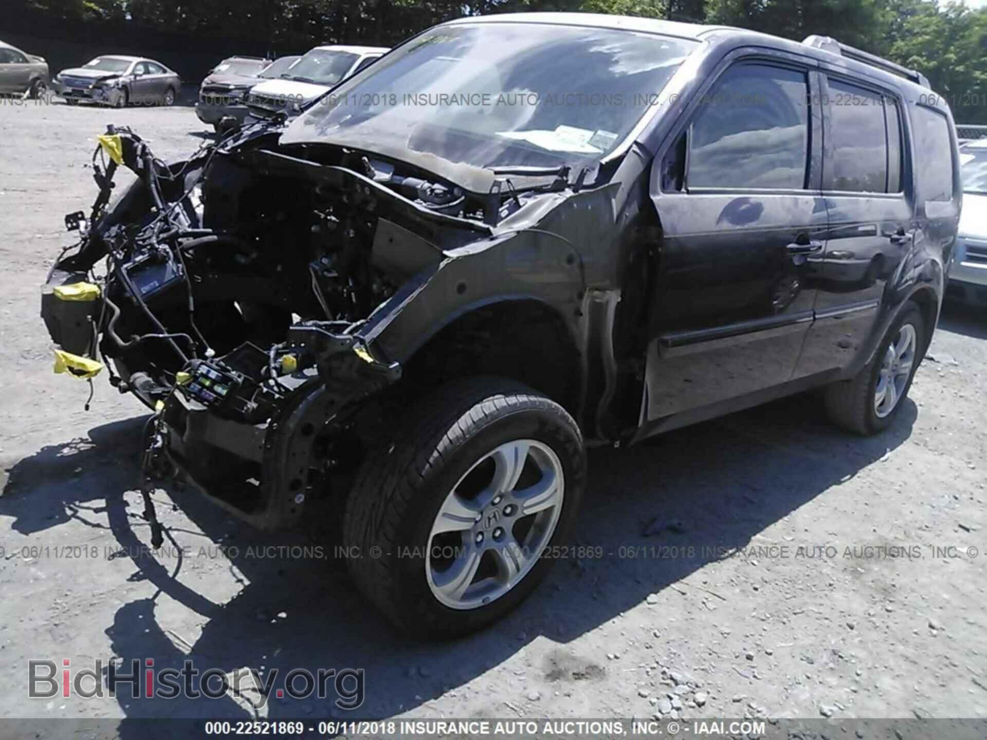 2014 HONDA PILOT - VIN: 5FNYF4H50EB028298 - Photo 2