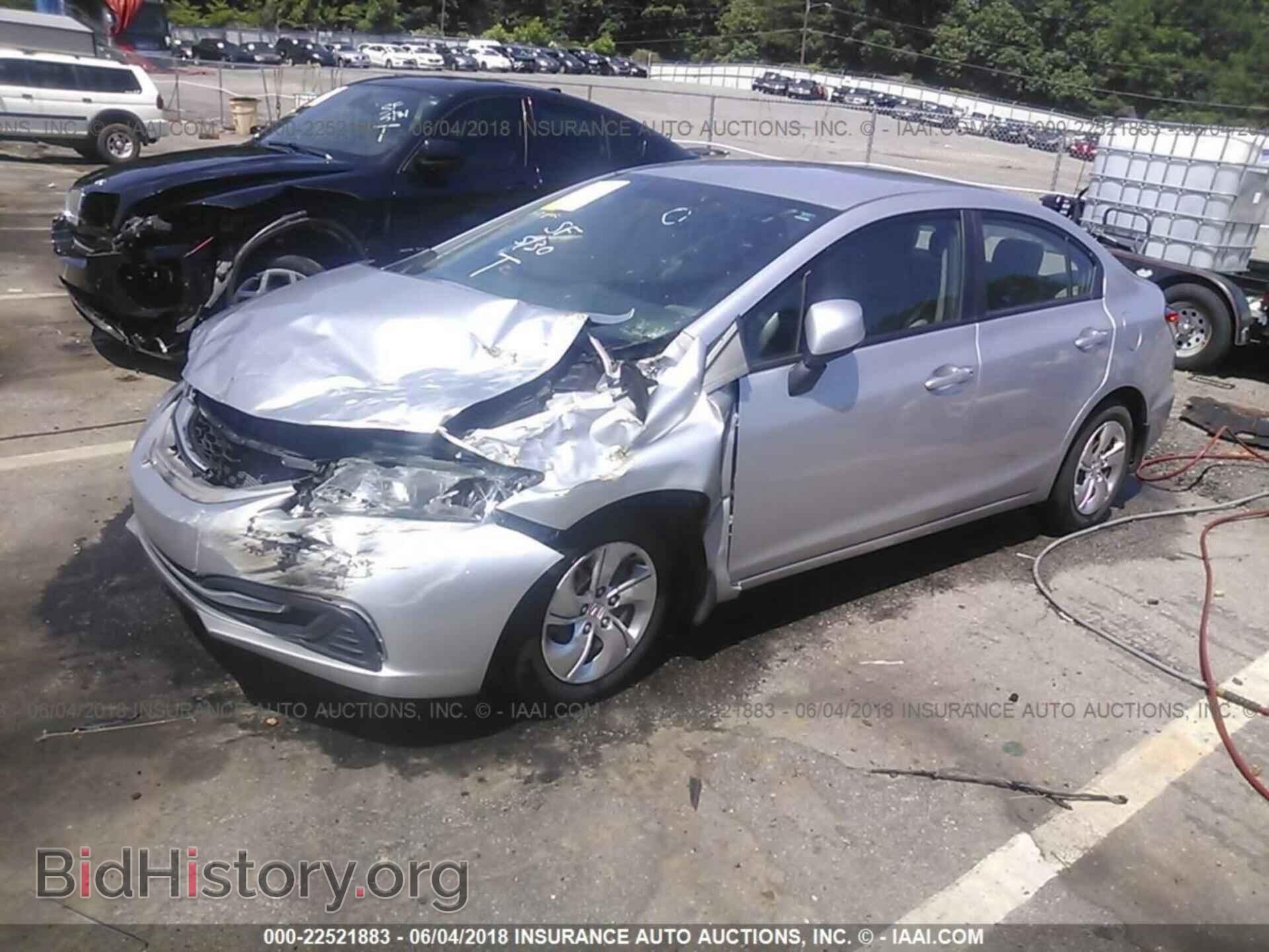 2013 HONDA CIVIC - VIN: 19XFB2F57DE034677 - Фото 2