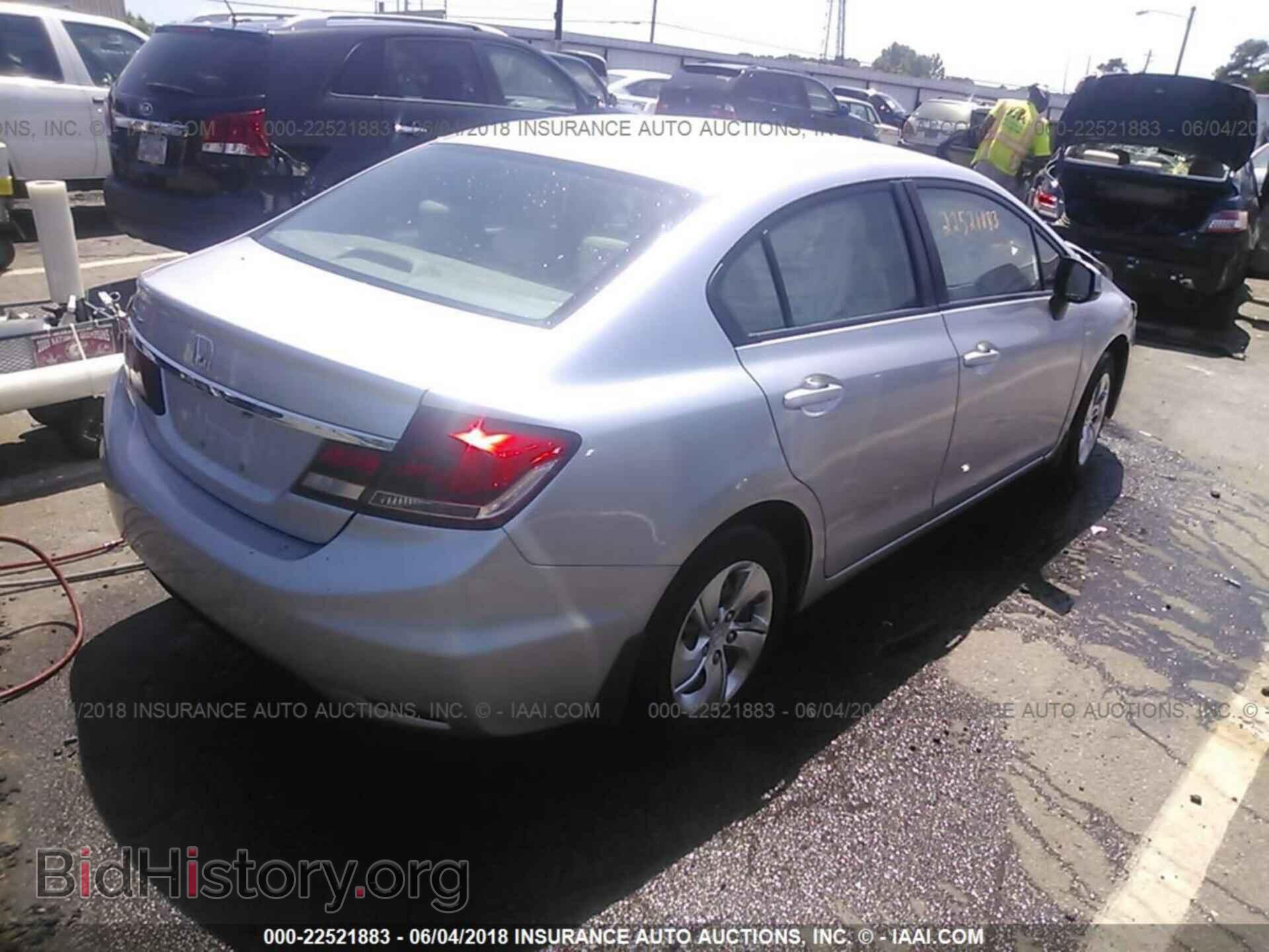 2013 HONDA CIVIC - VIN: 19XFB2F57DE034677 - Фото 4