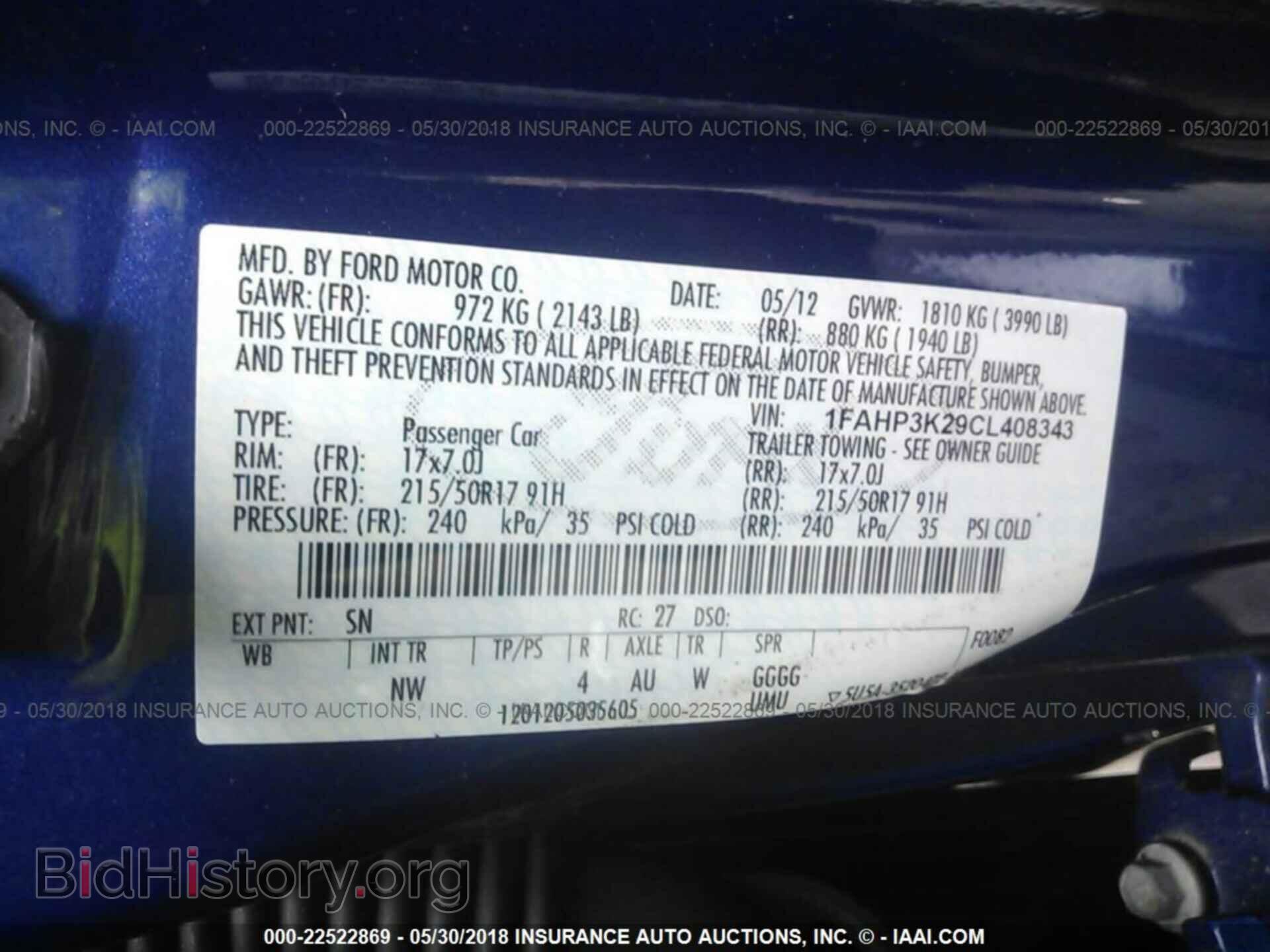 2012 Ford Focus - VIN: 1FAHP3K29CL408343 - Photo 9