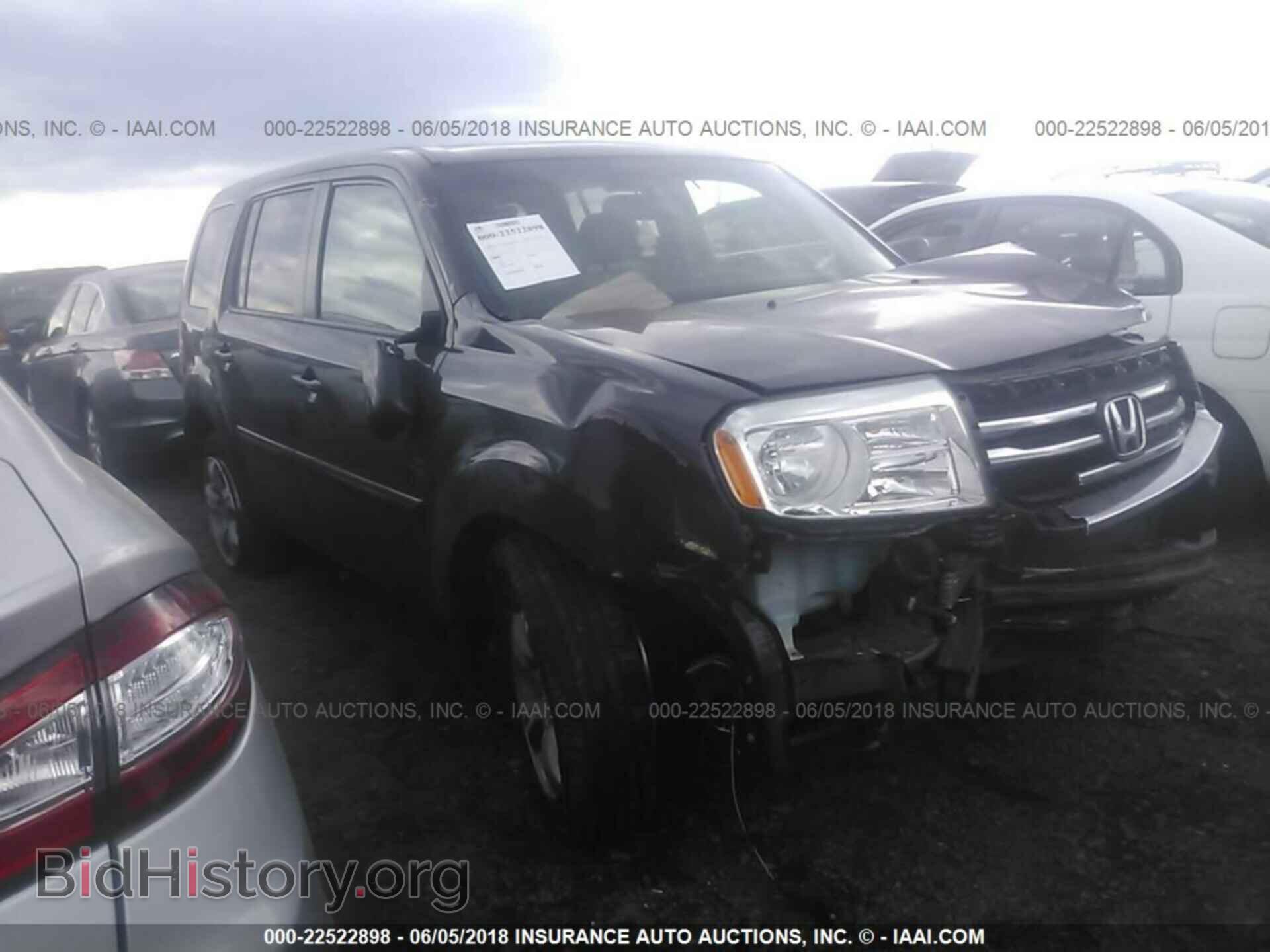 Фотография 5FNYF4H7XDB057890 - Honda Pilot 2013
