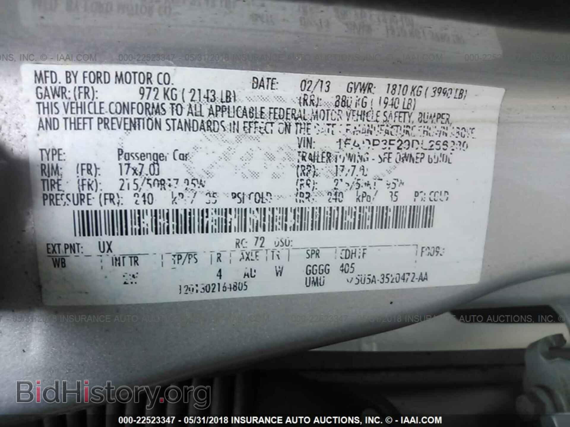 2013 Ford Focus - VIN: 1FADP3F29DL266280 - Фото 9