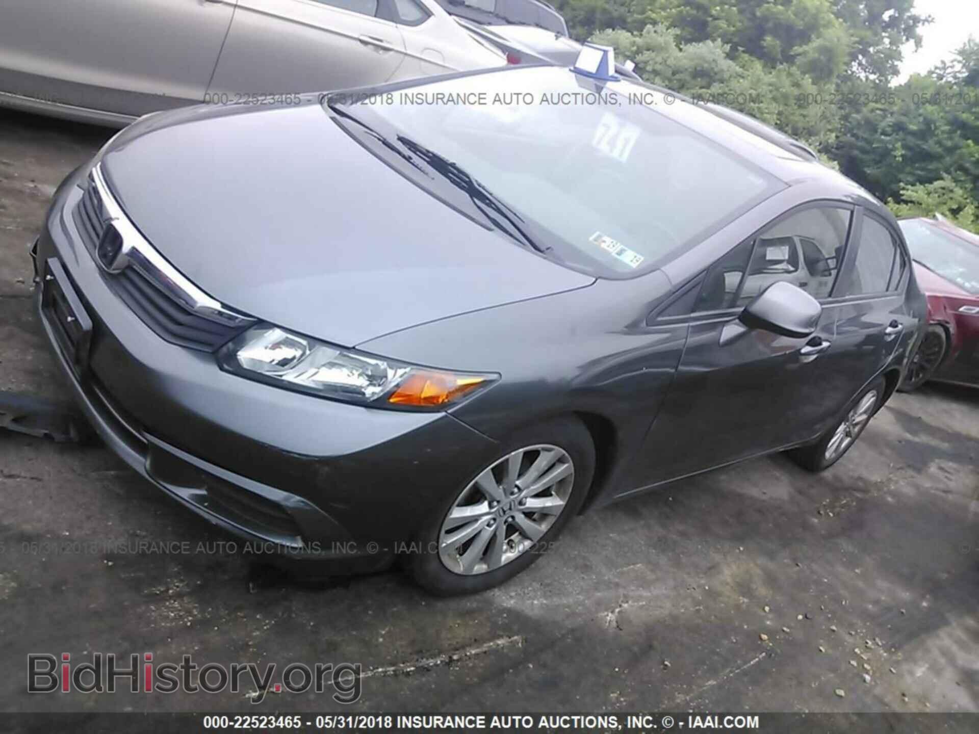 2012 Honda Civic - VIN: 19XFB2F88CE325892 - Фото 2