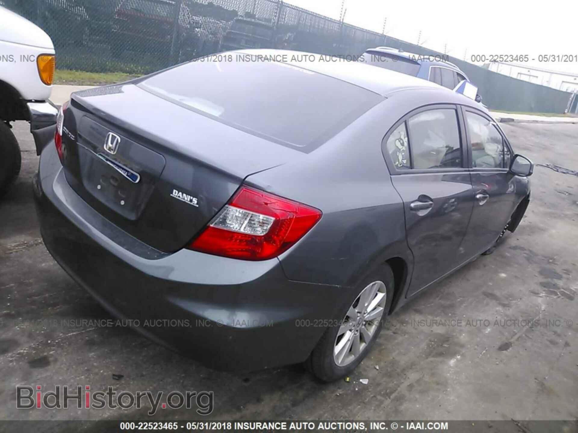 2012 Honda Civic - VIN: 19XFB2F88CE325892 - Фото 4