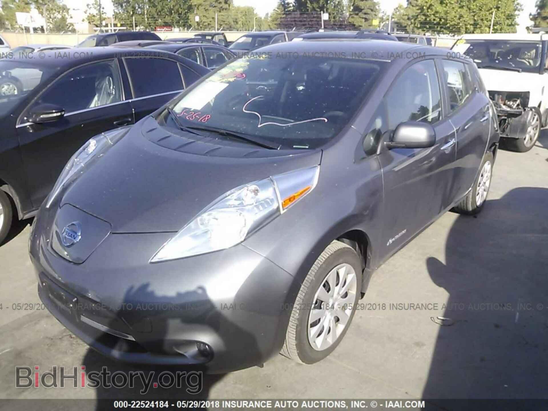 2017 Nissan Leaf - VIN: 1N4BZ0CP0HC306073 - Фото 2