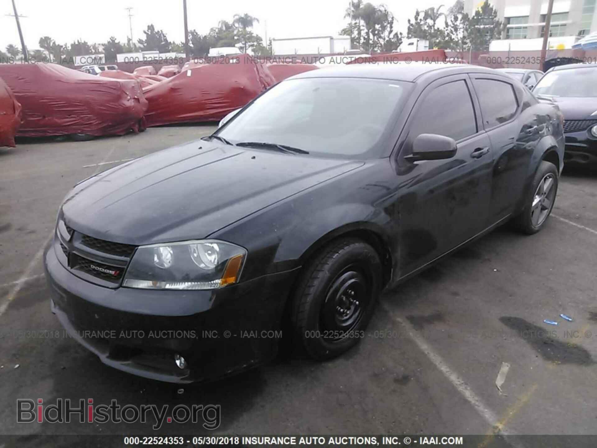 2013 Dodge Avenger - VIN: 1C3CDZCB3DN618512 - Фото 2