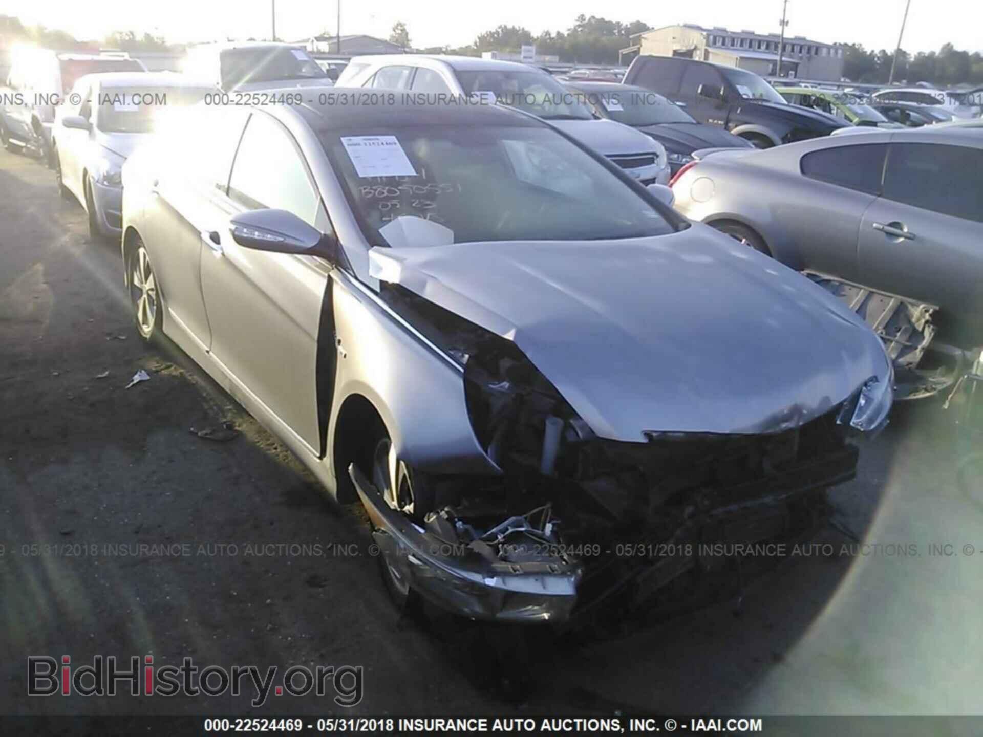 Photo KMHEC4A46CA040521 - Hyundai Sonata 2012