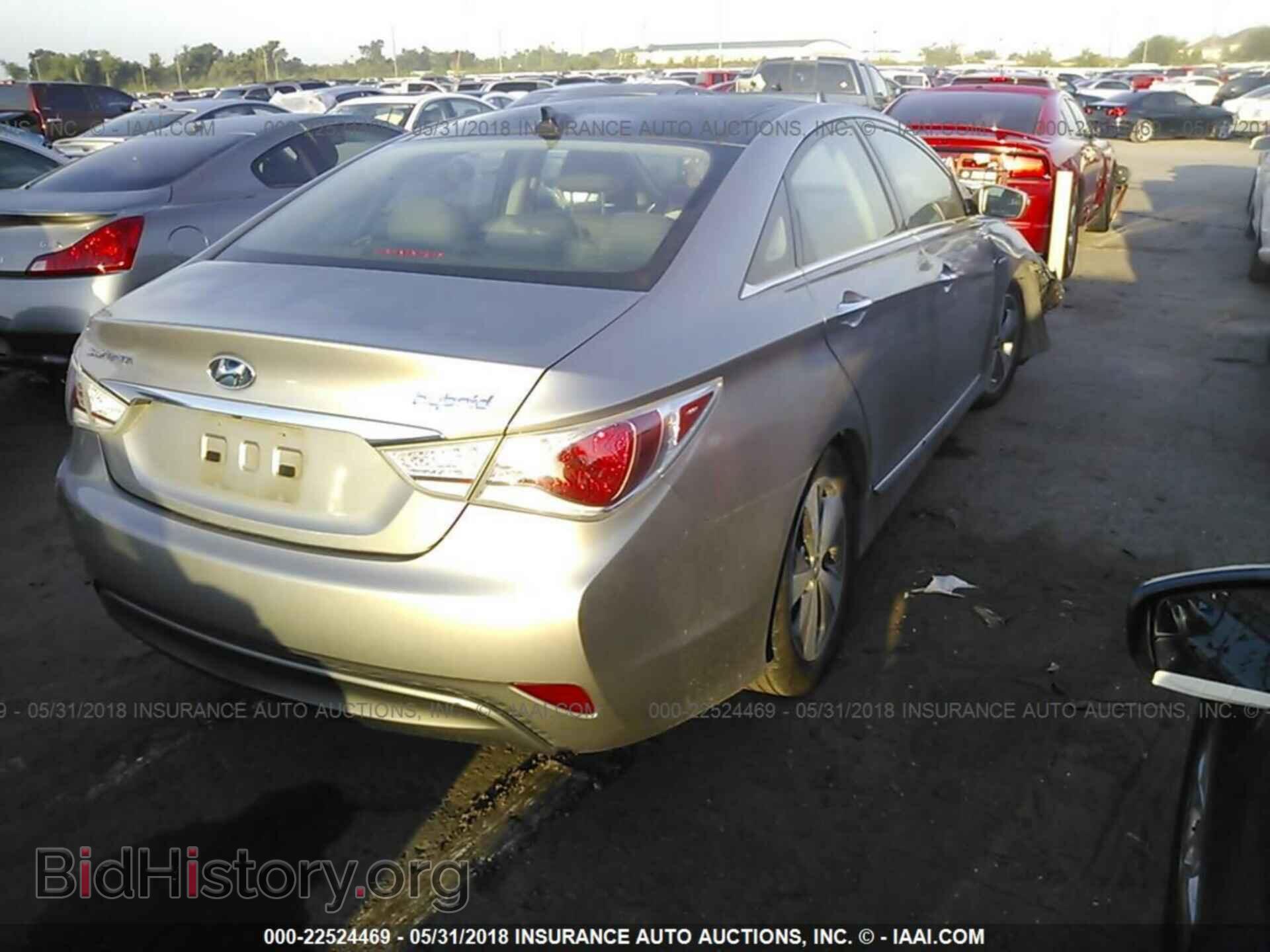 2012 Hyundai Sonata - VIN: KMHEC4A46CA040521 - Фото 4