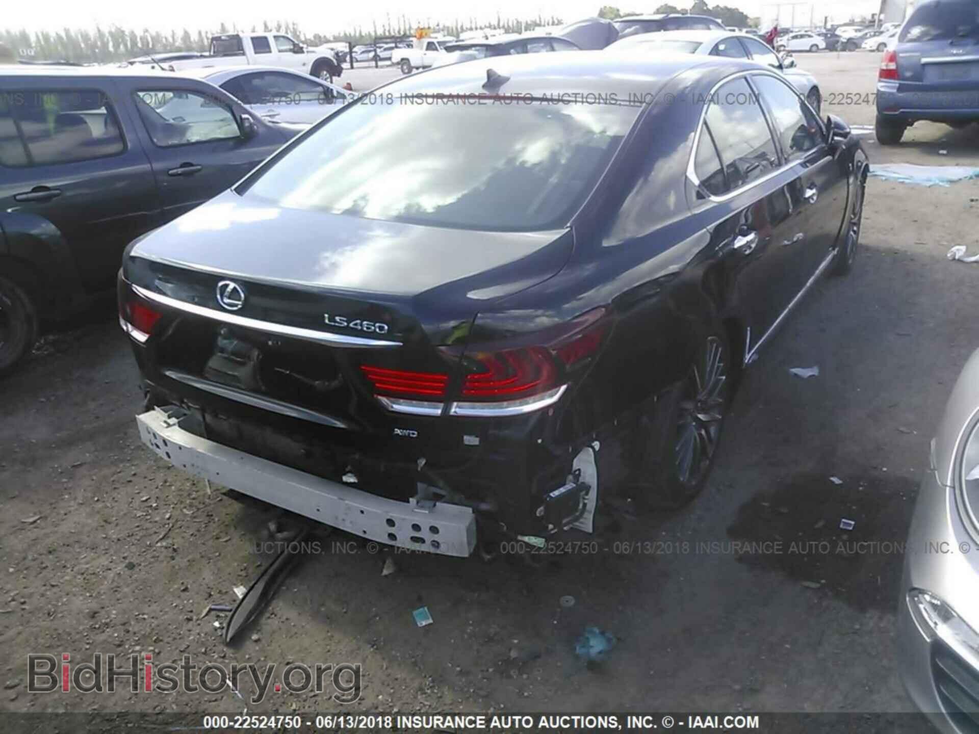 2013 Lexus Ls - VIN: JTHCL5EF4D5016370 - Фото 4