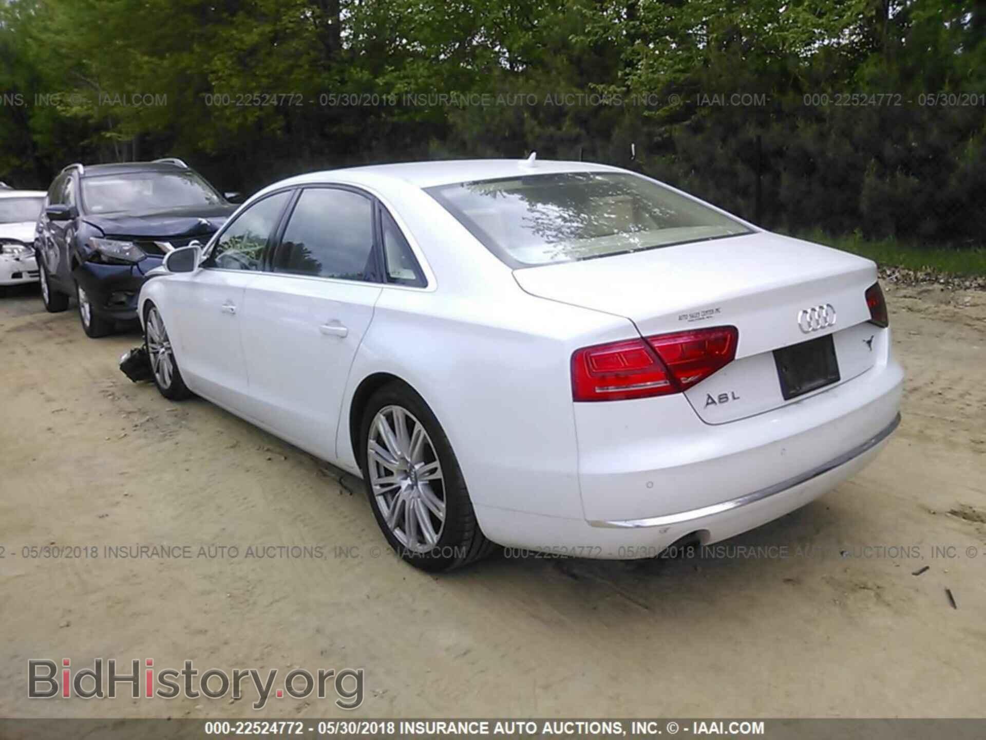 2013 Audi A8 - VIN: WAURGAFD0DN005272 - Photo 3