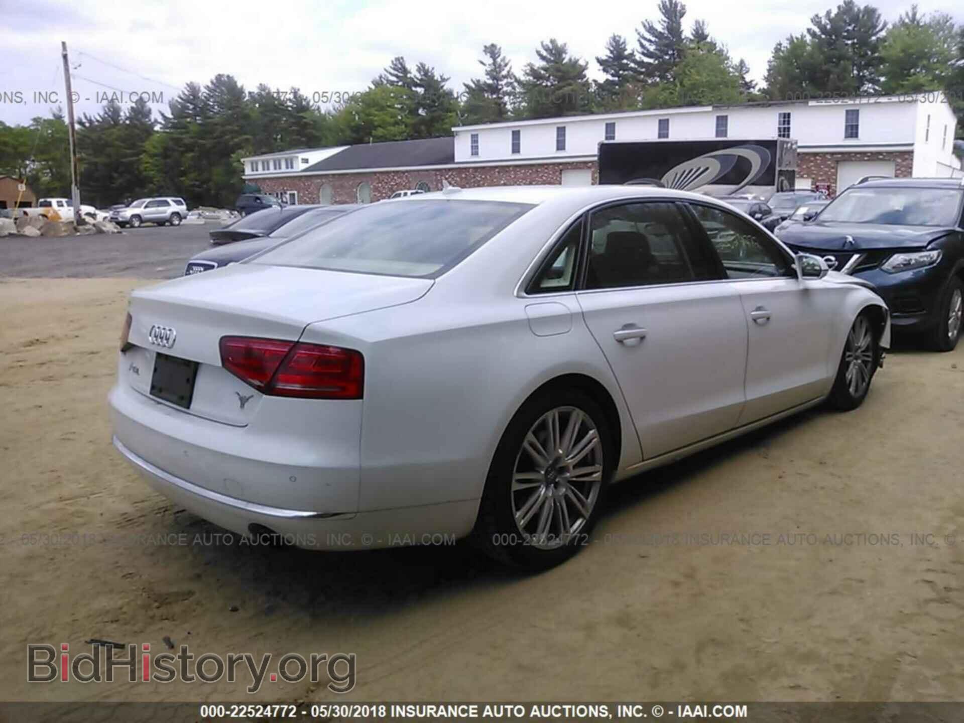 2013 Audi A8 - VIN: WAURGAFD0DN005272 - Photo 4