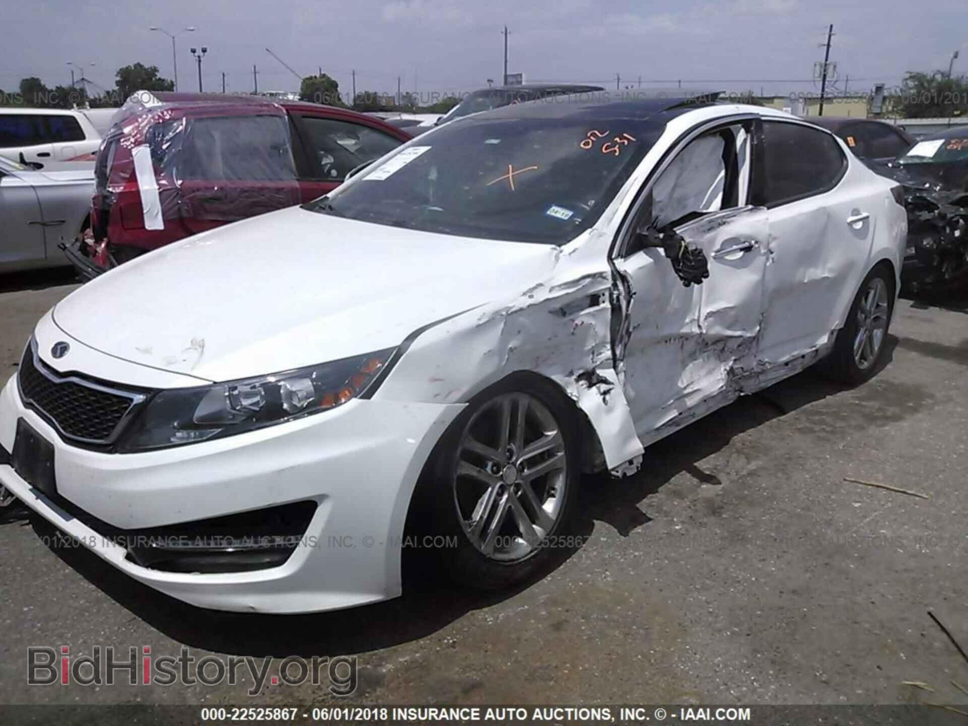 2013 Kia Optima - VIN: 5XXGR4A64DG217828 - Фото 2
