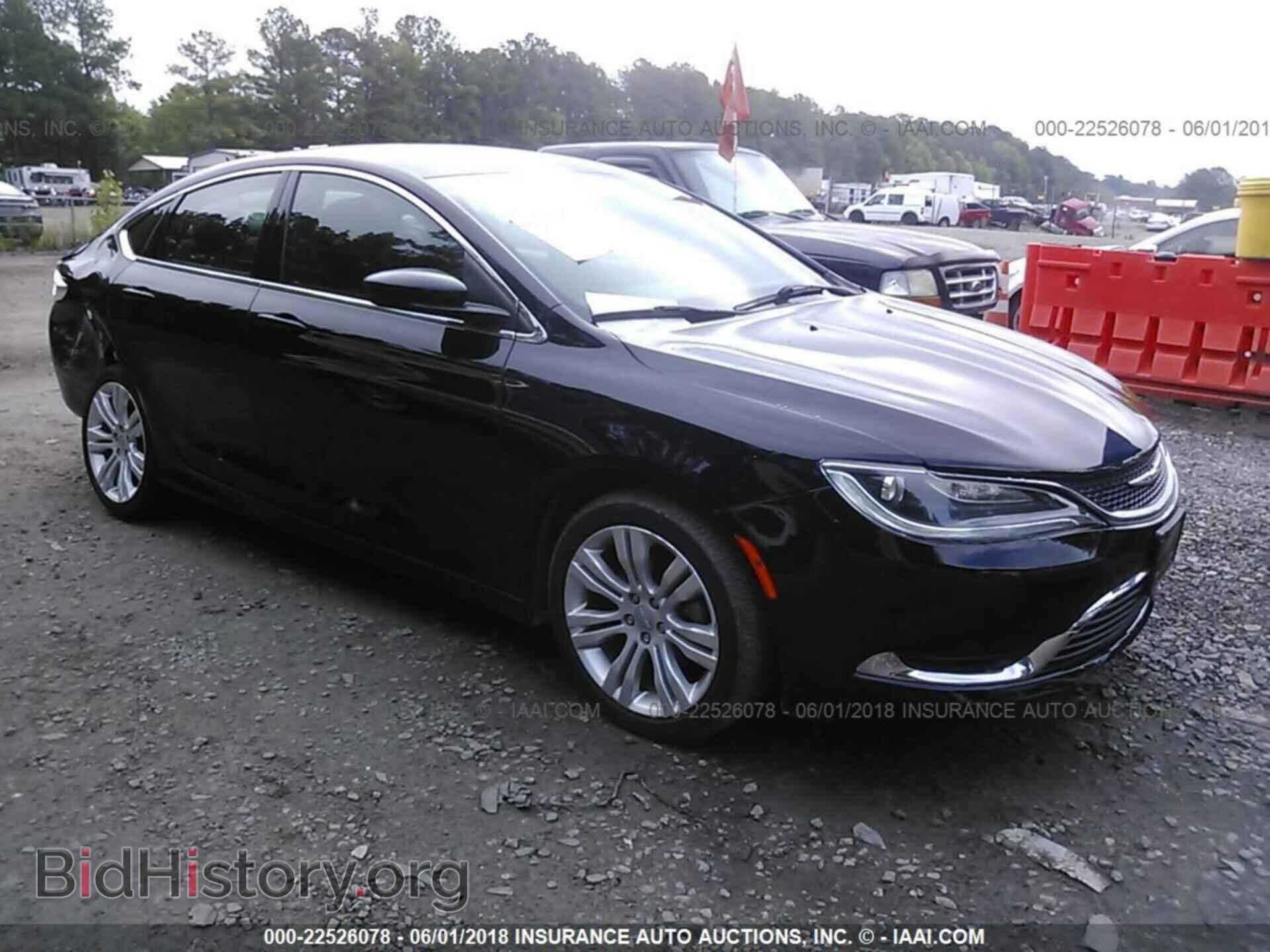 Photo 1C3CCCAB7FN533503 - Chrysler 200 2015