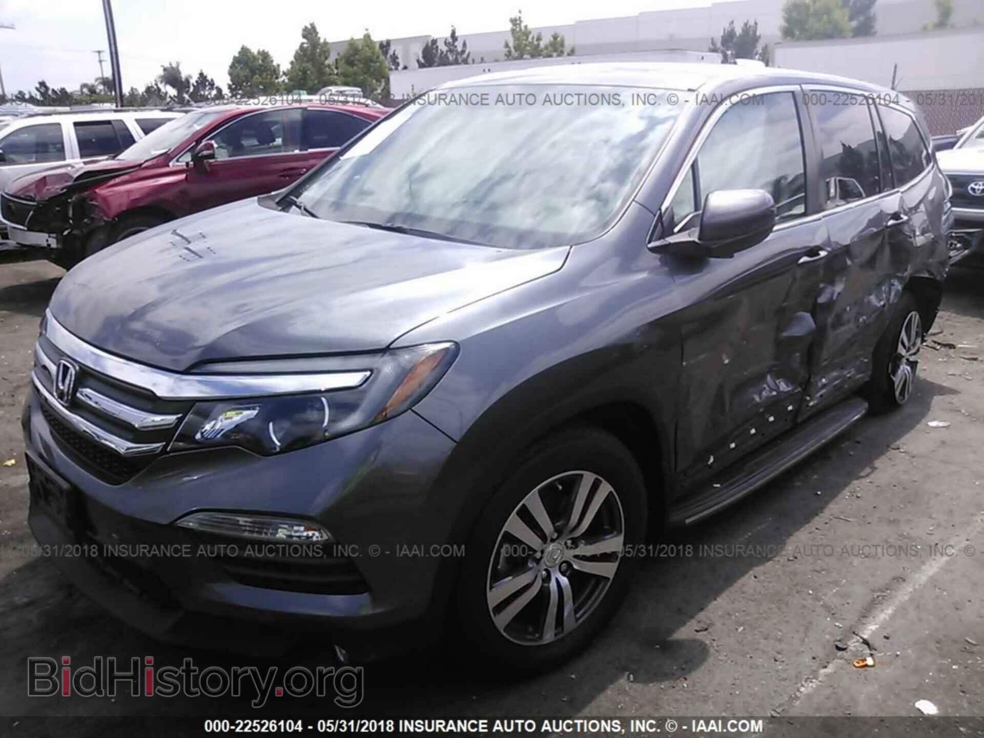 2016 Honda Pilot - VIN: 5FNYF5H72GB003672 - Photo 2
