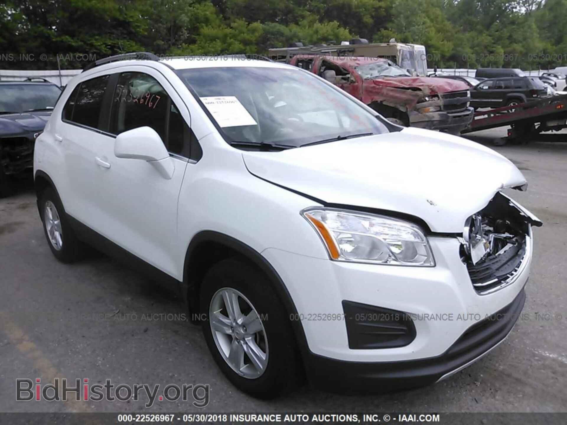 Фотография KL7CJPSB2GB761433 - Chevrolet Trax 2016
