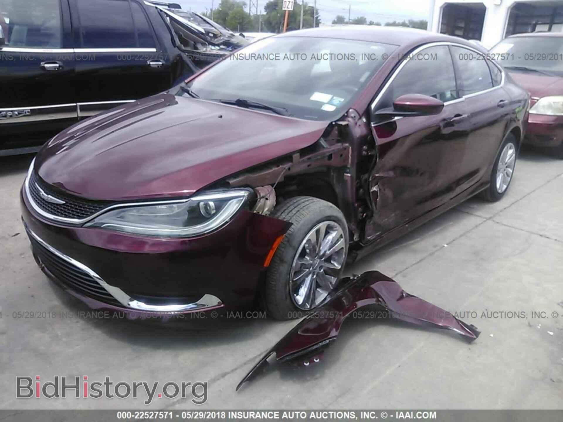 2015 Chrysler 200 - VIN: 1C3CCCAB3FN659521 - Photo 2