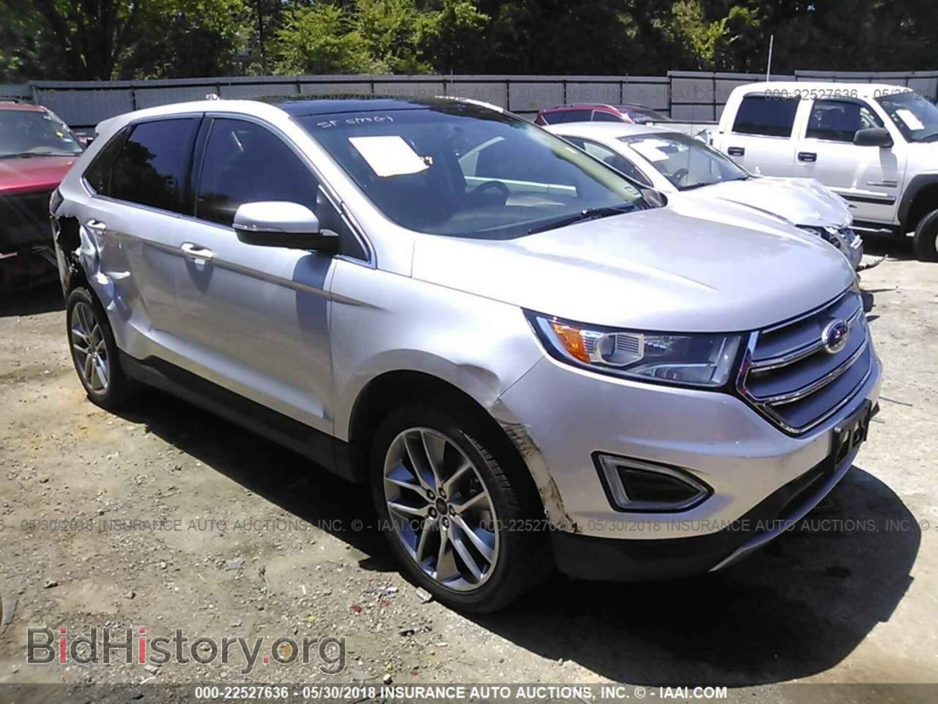 Фотография 2FMTK3K84FBB27011 - Ford Edge 2015